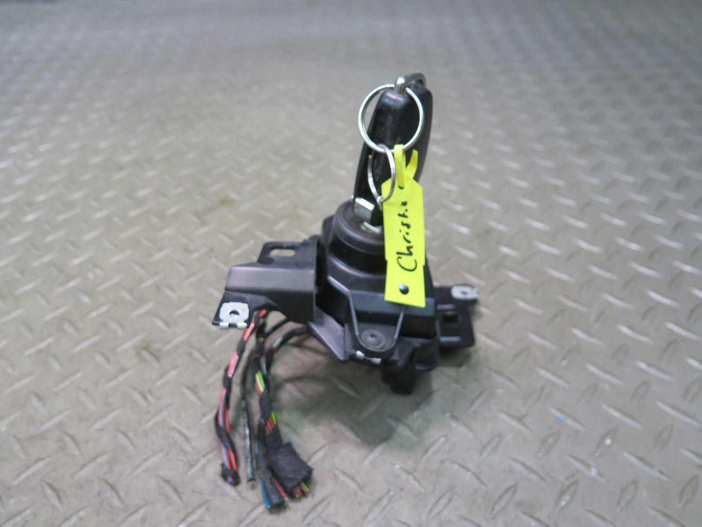 13-15 Audi 4L Q7 3.0L Ctwb ECU Speedo Ignition Door Comfort Module KEY Set OEM