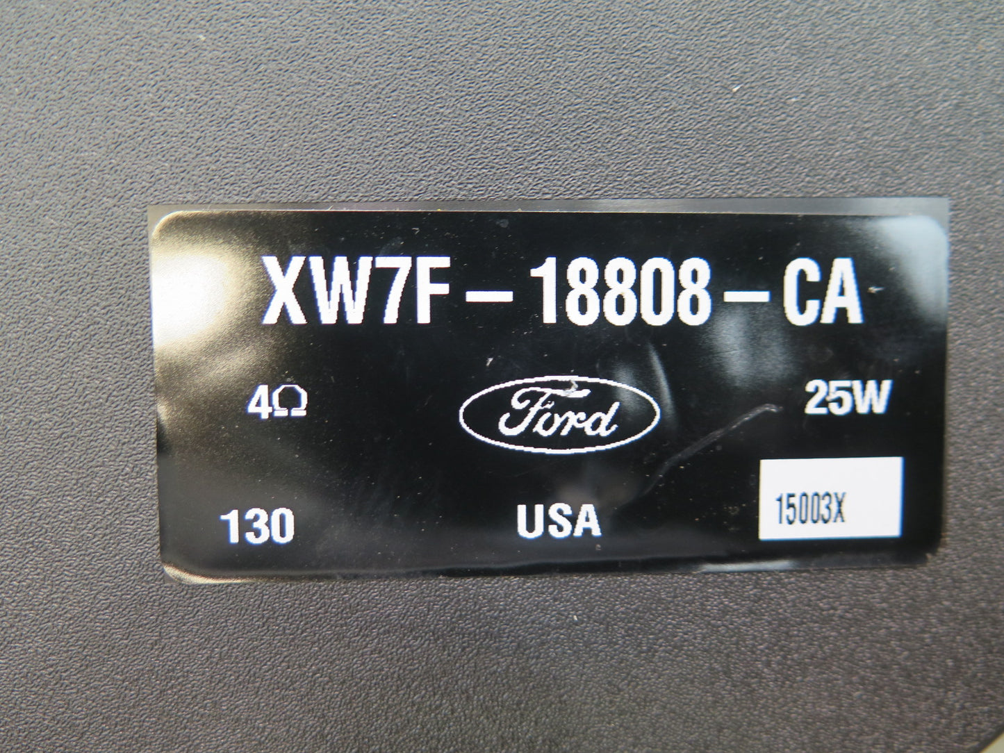 02-05 Ford Thunderbird Set of 2 Left & Right Door Speaker XW7F-18808-CA OEM
