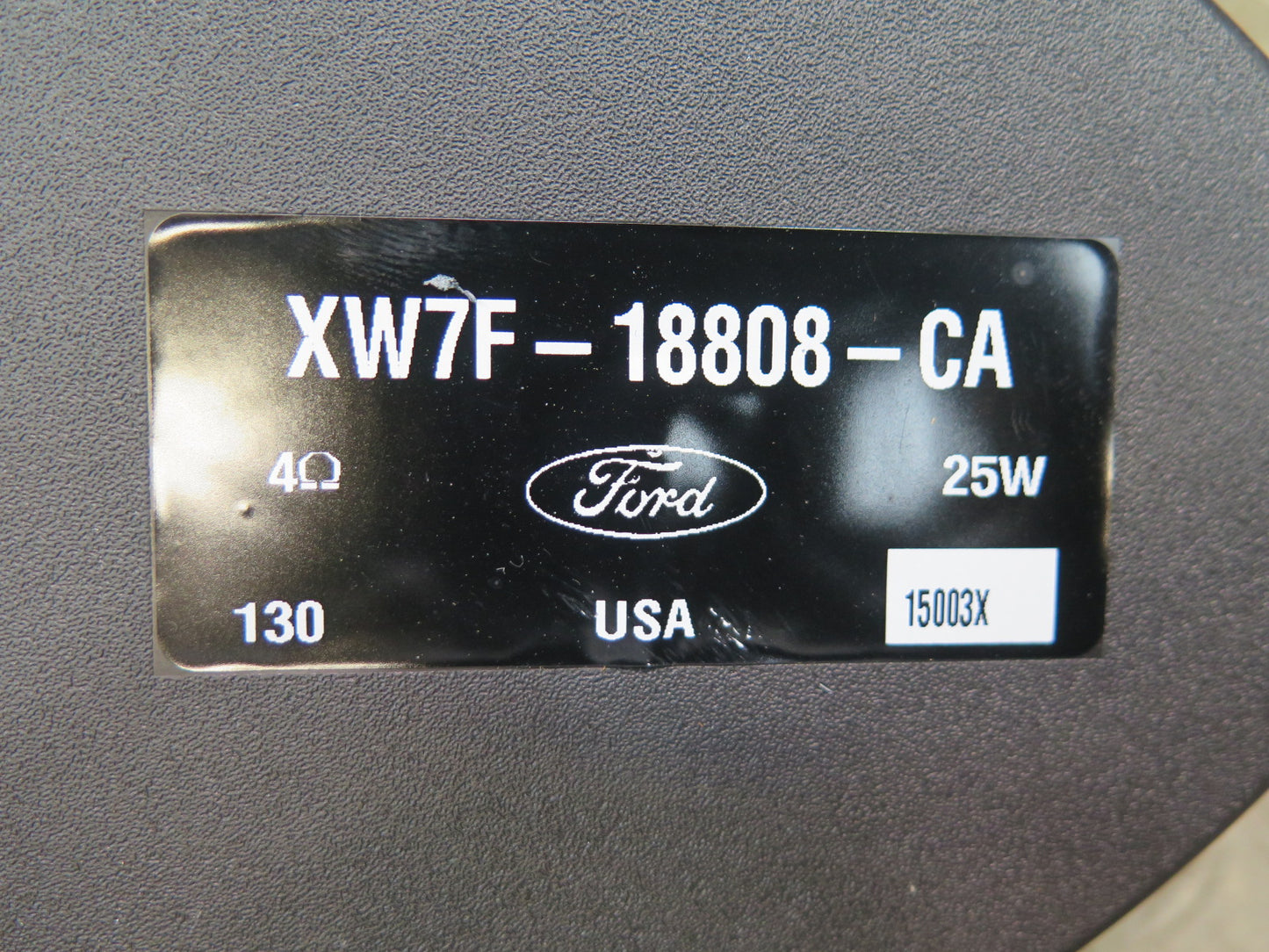 02-05 Ford Thunderbird Set of 2 Left & Right Door Speaker XW7F-18808-CA OEM