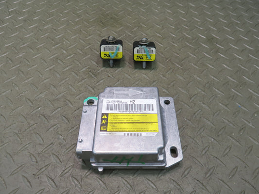 2005 HUMMER H2 SRS AIRBAG CONTROL MODULE UNIT W SENSORS SET OEM