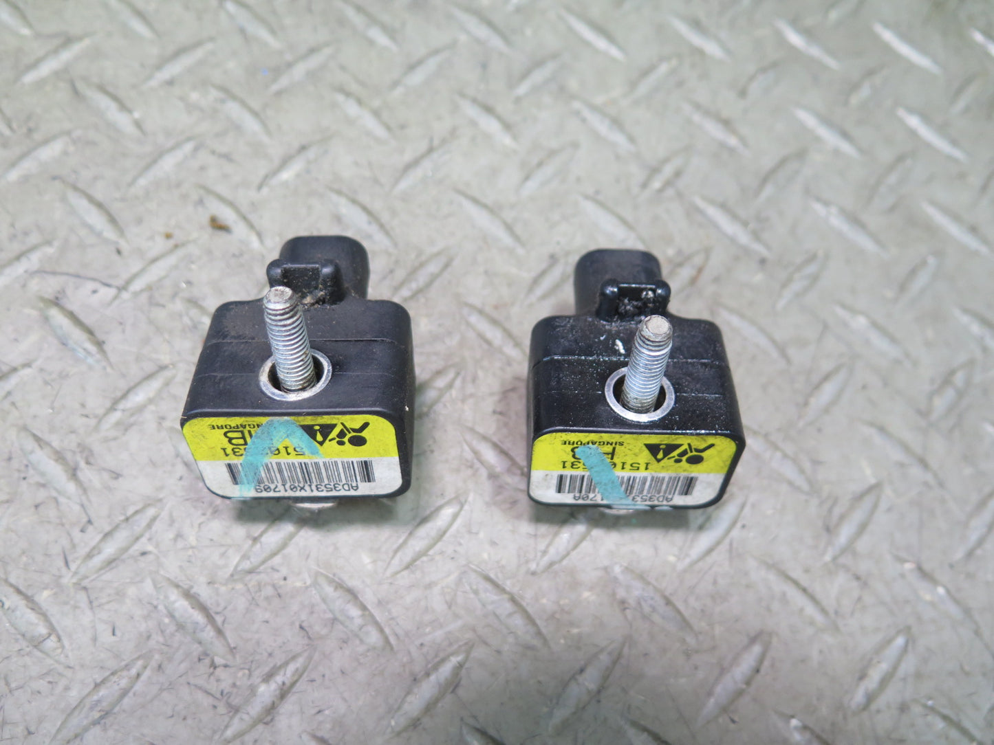 2005 HUMMER H2 SRS AIRBAG CONTROL MODULE UNIT W SENSORS SET OEM