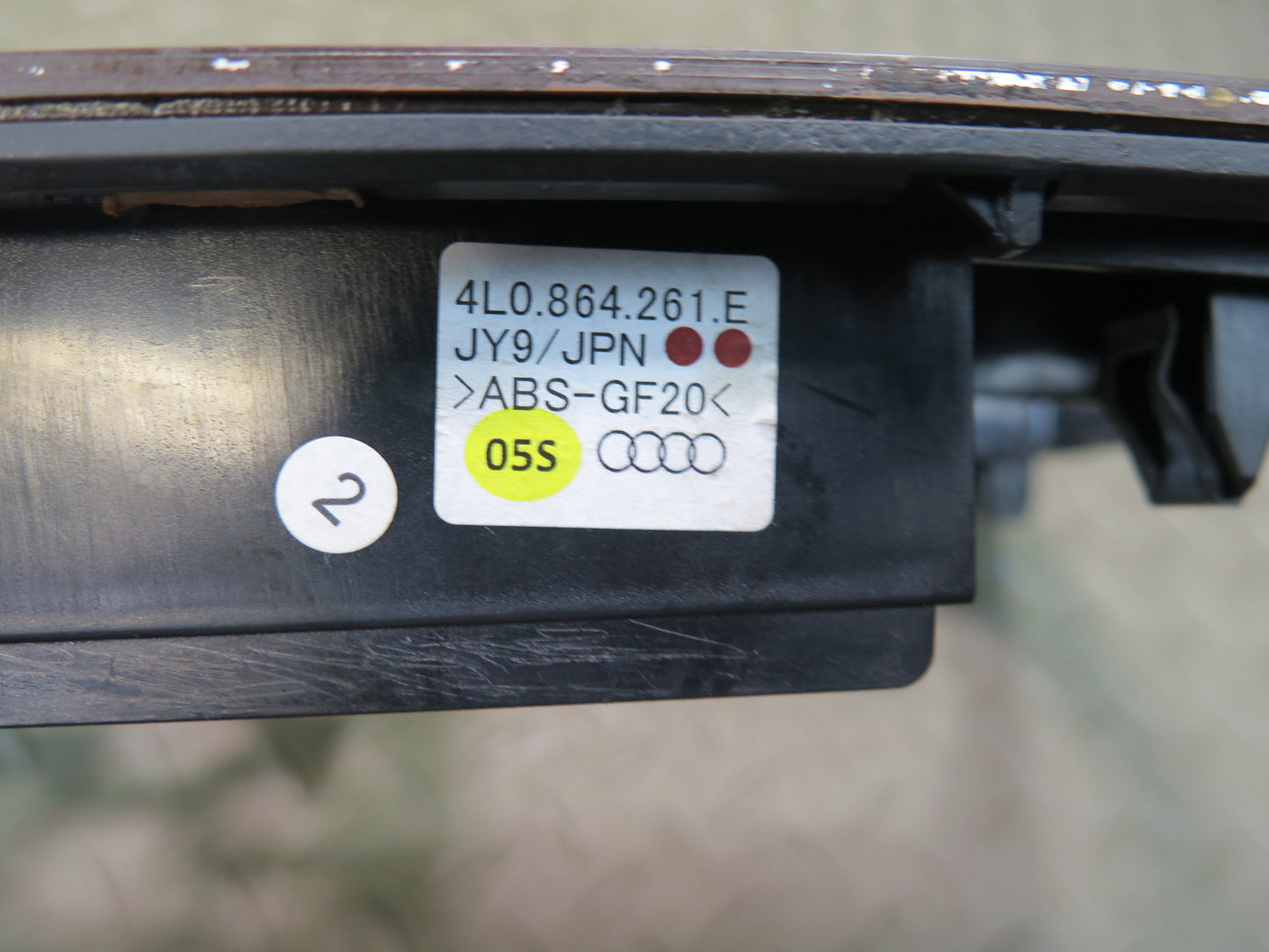 10-15 Audi Q7 4L Set of 6 Dash Center Console Door Trim Panel Woodgrain OEM