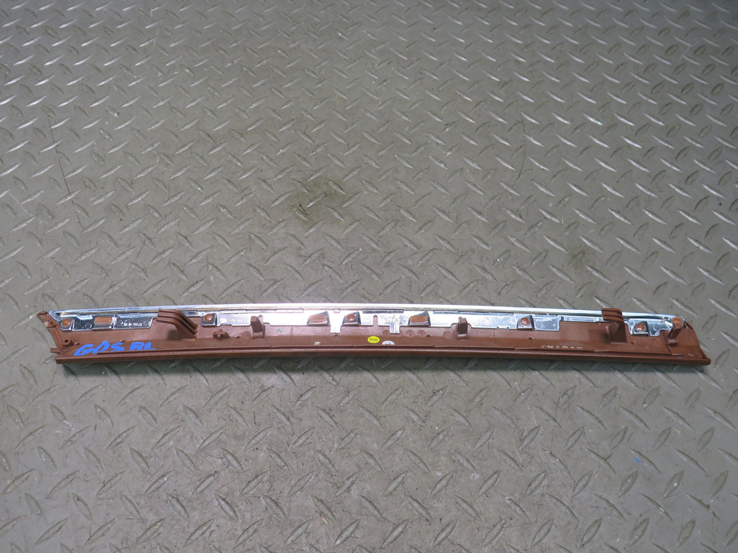 10-15 Audi Q7 4L Set of 6 Dash Center Console Door Trim Panel Woodgrain OEM
