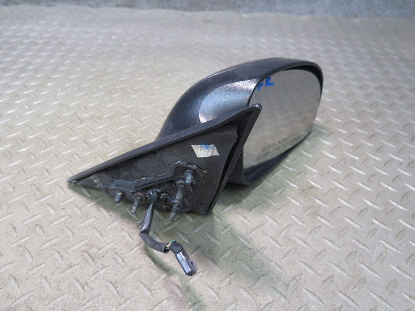 02-05 Ford Thunderbird Right Door Exterior Side View Power Mirror Ebony OEM