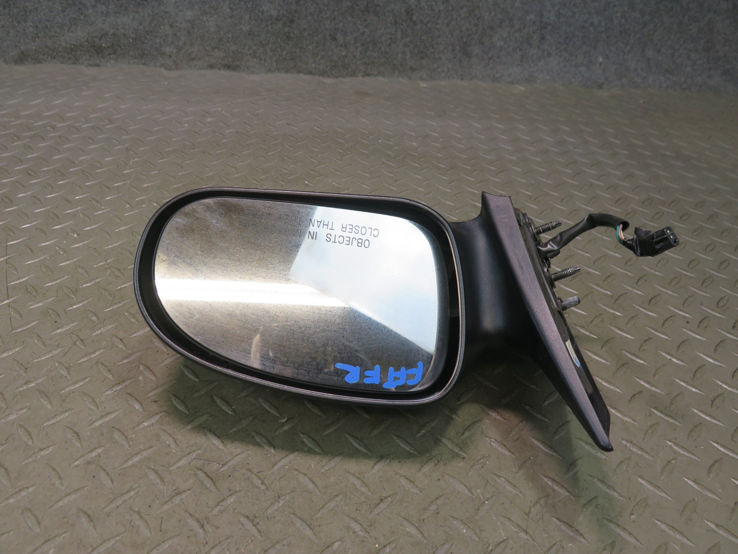 02-05 Ford Thunderbird Right Door Exterior Side View Power Mirror Ebony OEM