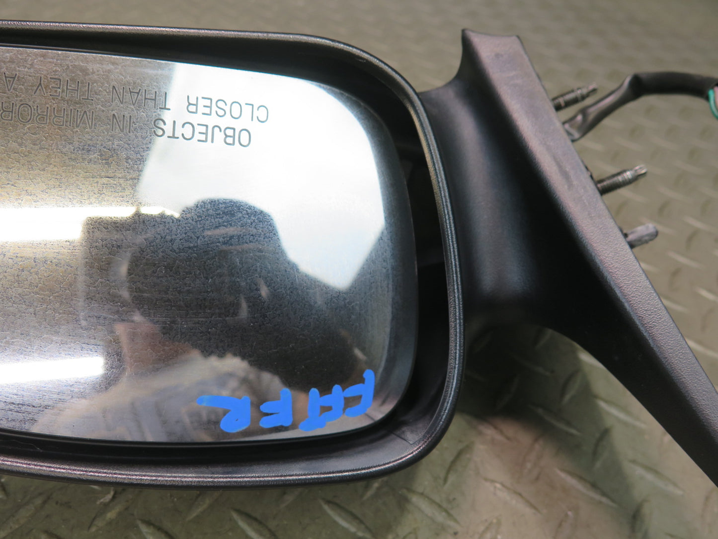02-05 Ford Thunderbird Right Door Exterior Side View Power Mirror Ebony OEM