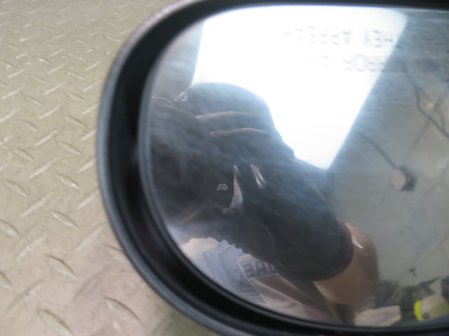 02-05 Ford Thunderbird Right Door Exterior Side View Power Mirror Ebony OEM