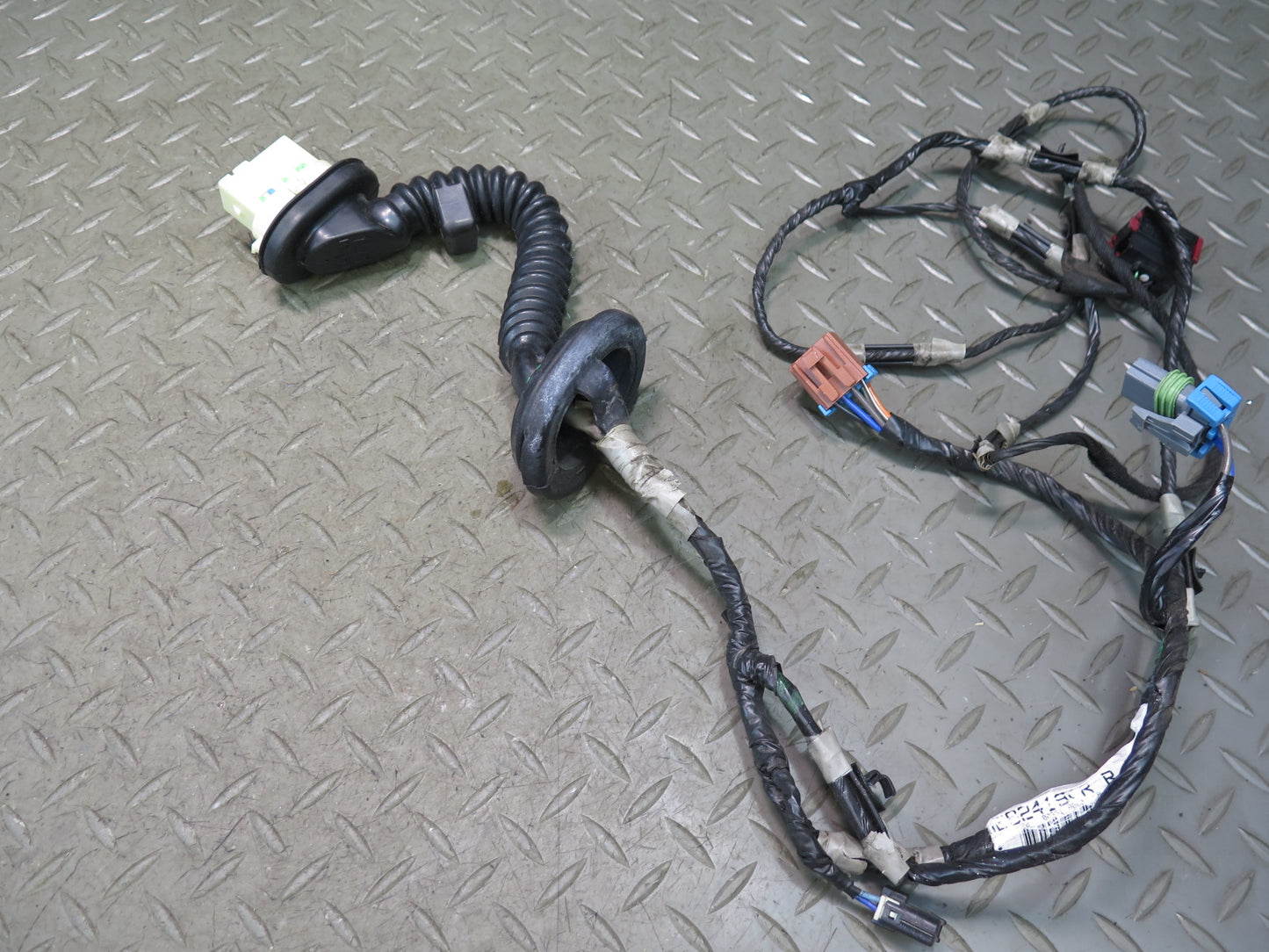 2003-2007 Hummer H2 Front & Rear Left Right Side Door Wiring Wire Harness Set