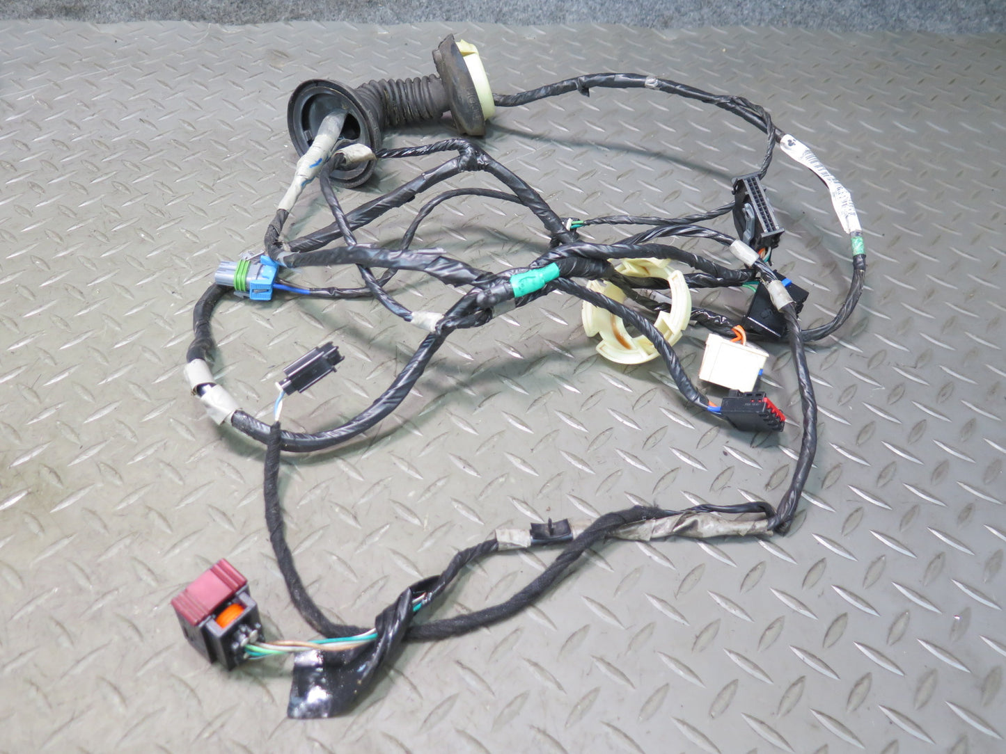 2003-2007 Hummer H2 Front & Rear Left Right Side Door Wiring Wire Harness Set