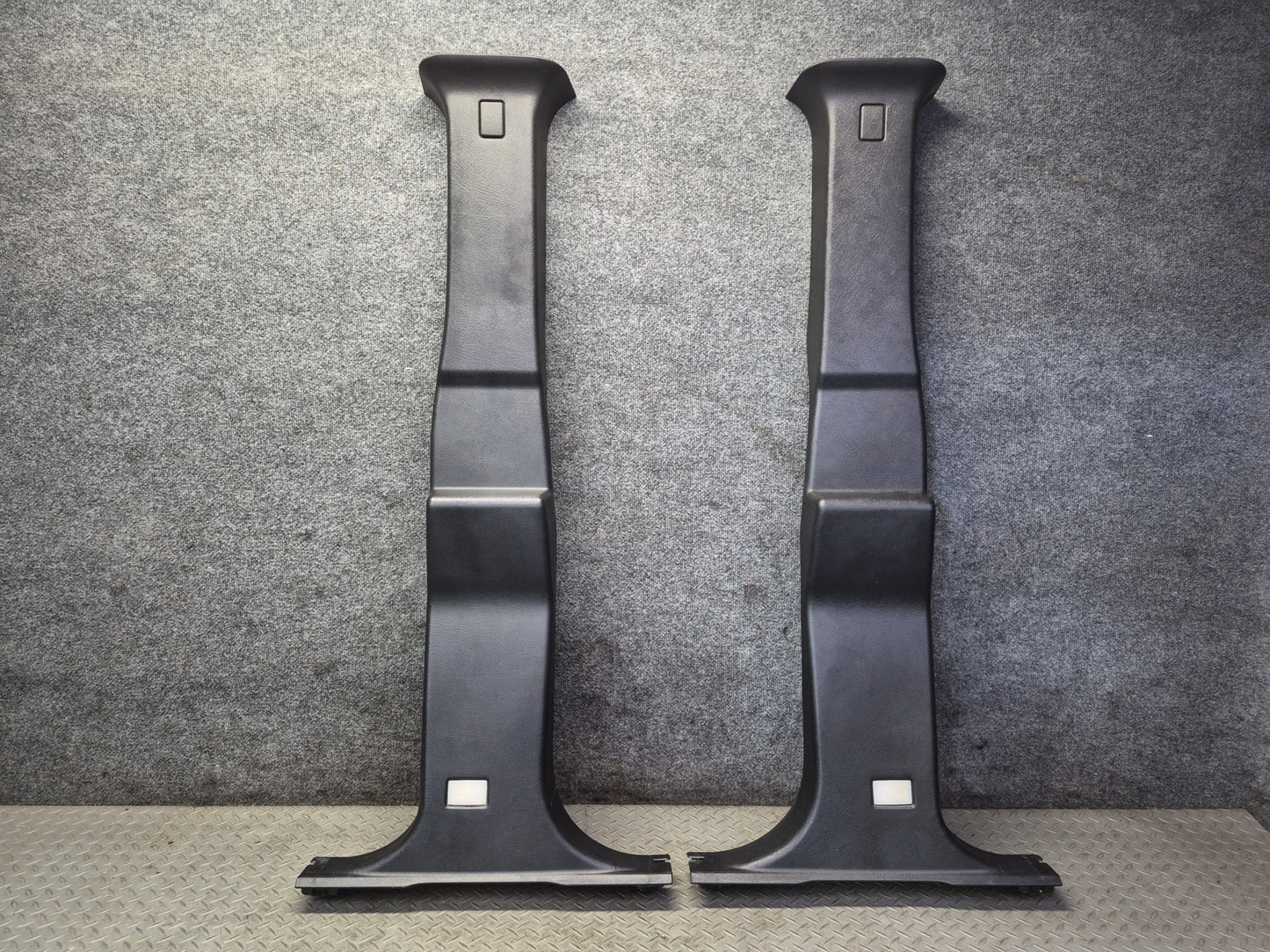 2003-2007 Hummer H2 Right & Left Side Upper Lower B Pillar Trim Cover Panel Set
