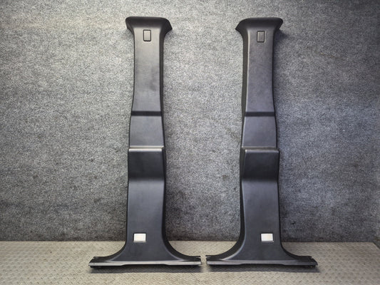 2003-2007 Hummer H2 Right & Left Side Upper Lower B Pillar Trim Cover Panel Set