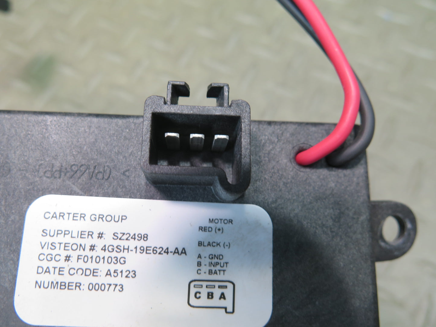 2003-2007 Hummer H2 A/C Heater Blower Motor Fan Resistor 4GSH-19E624-AA