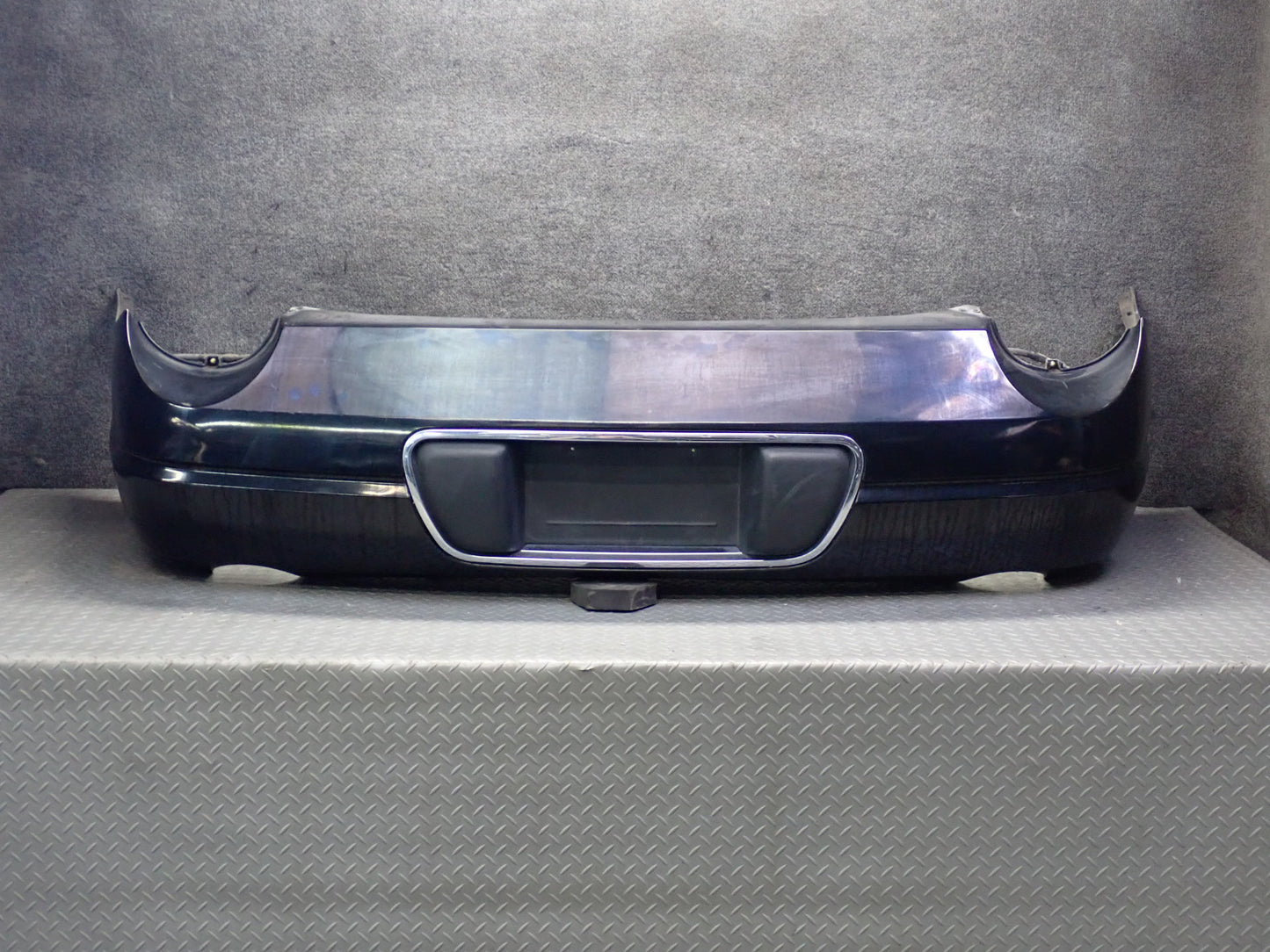 02-05 Ford Thunderbird Rear Bumper Cover Maroon Ebony OEM