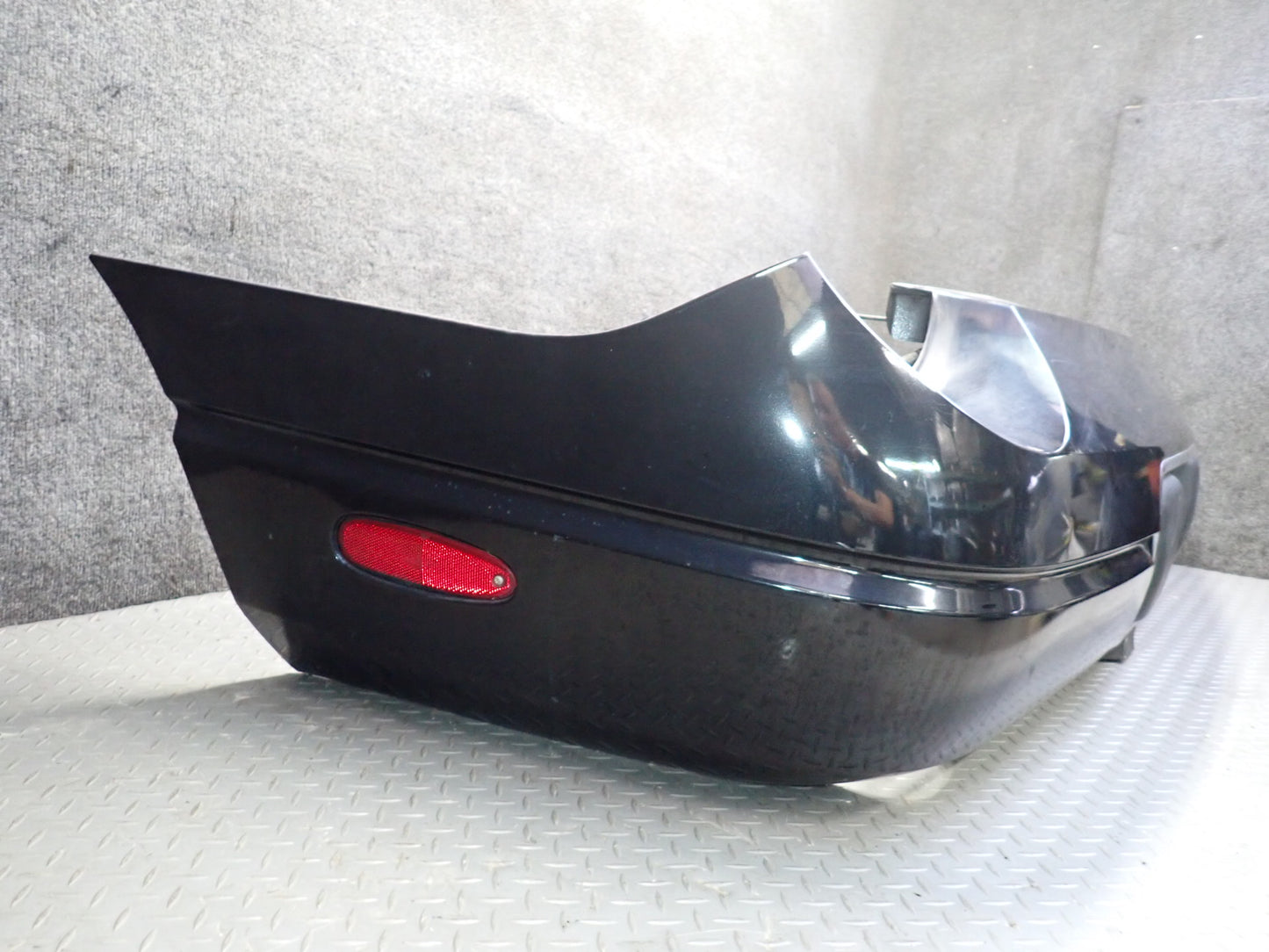 02-05 Ford Thunderbird Rear Bumper Cover Maroon Ebony OEM