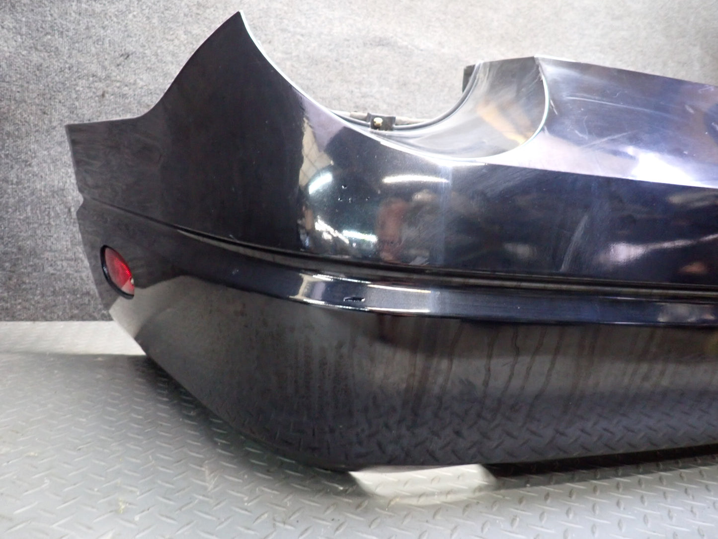 02-05 Ford Thunderbird Rear Bumper Cover Maroon Ebony OEM