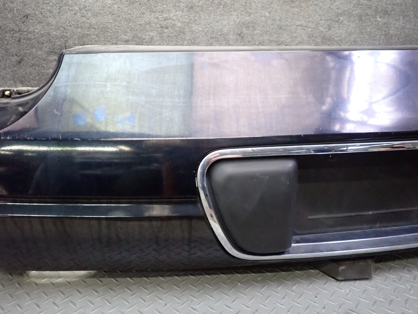 02-05 Ford Thunderbird Rear Bumper Cover Maroon Ebony OEM