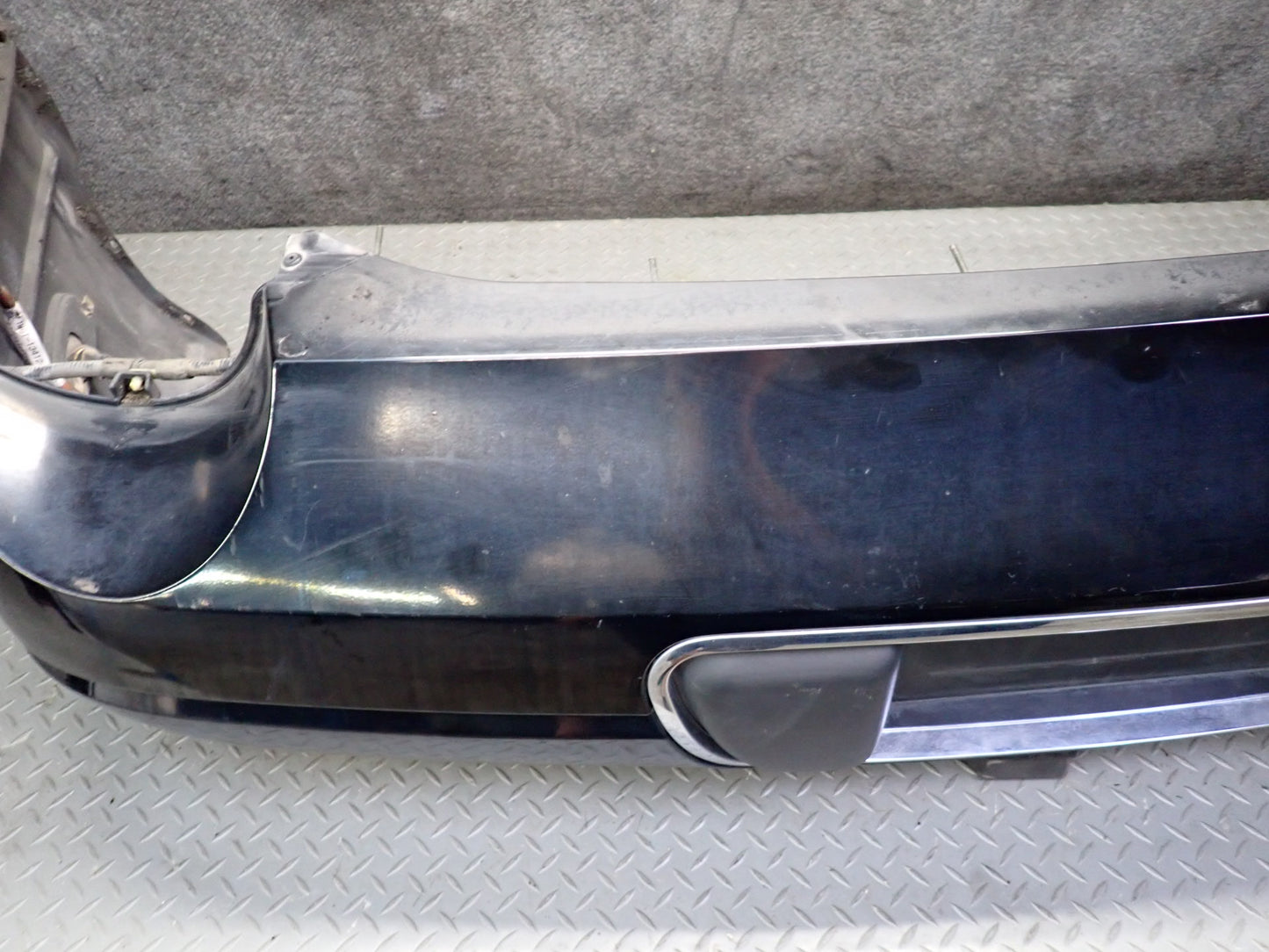 02-05 Ford Thunderbird Rear Bumper Cover Maroon Ebony OEM