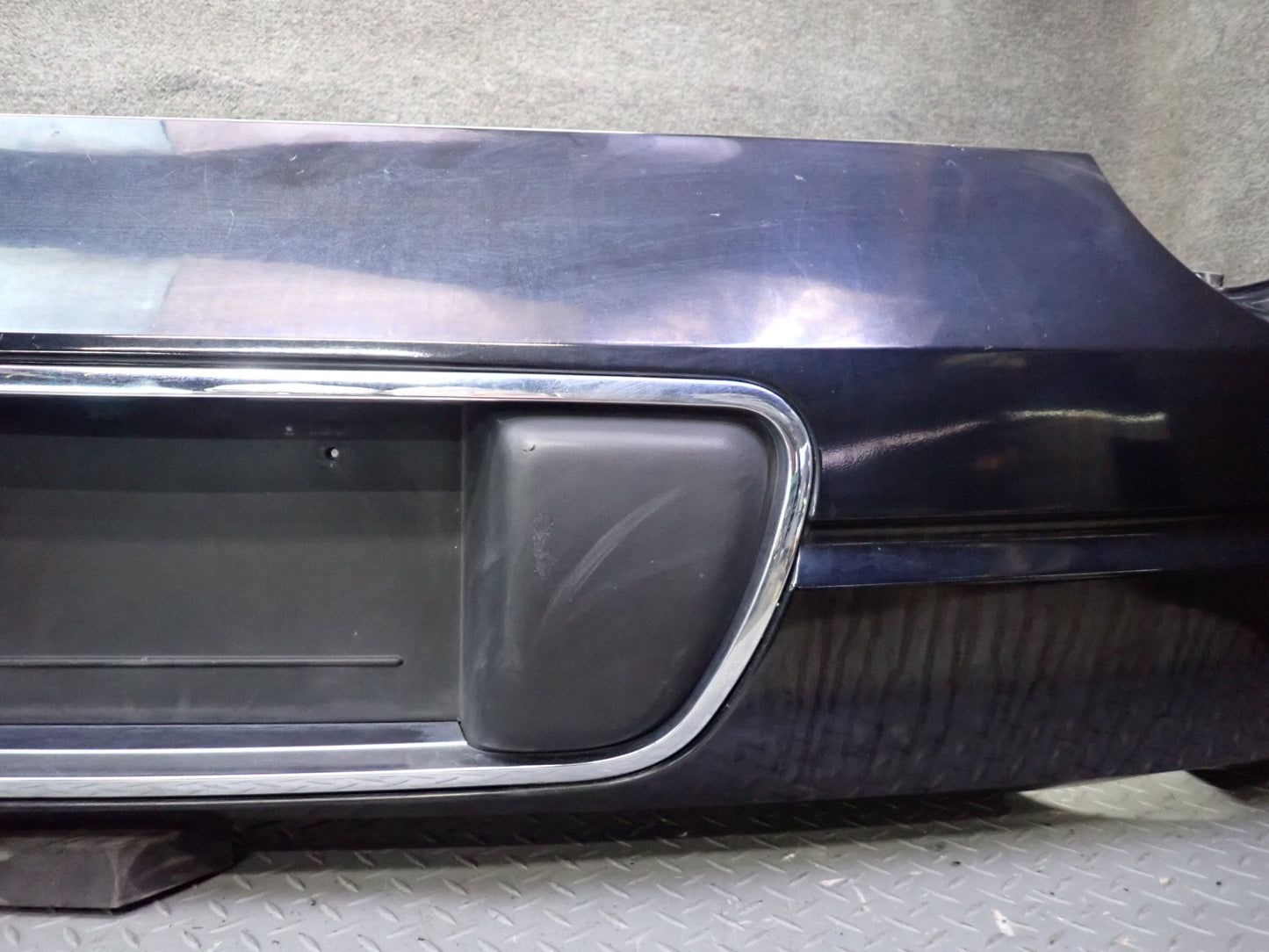 02-05 Ford Thunderbird Rear Bumper Cover Maroon Ebony OEM