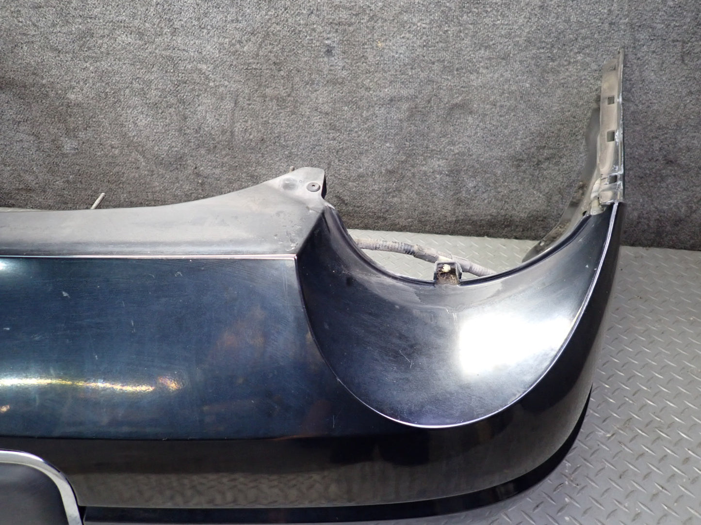 02-05 Ford Thunderbird Rear Bumper Cover Maroon Ebony OEM