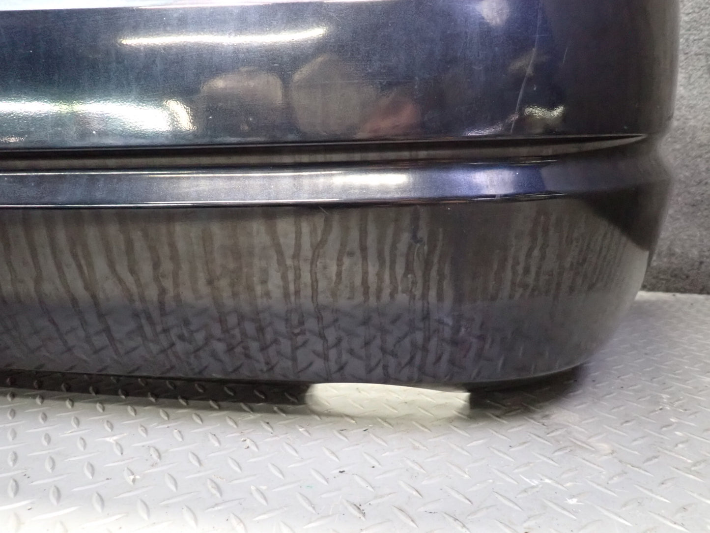 02-05 Ford Thunderbird Rear Bumper Cover Maroon Ebony OEM