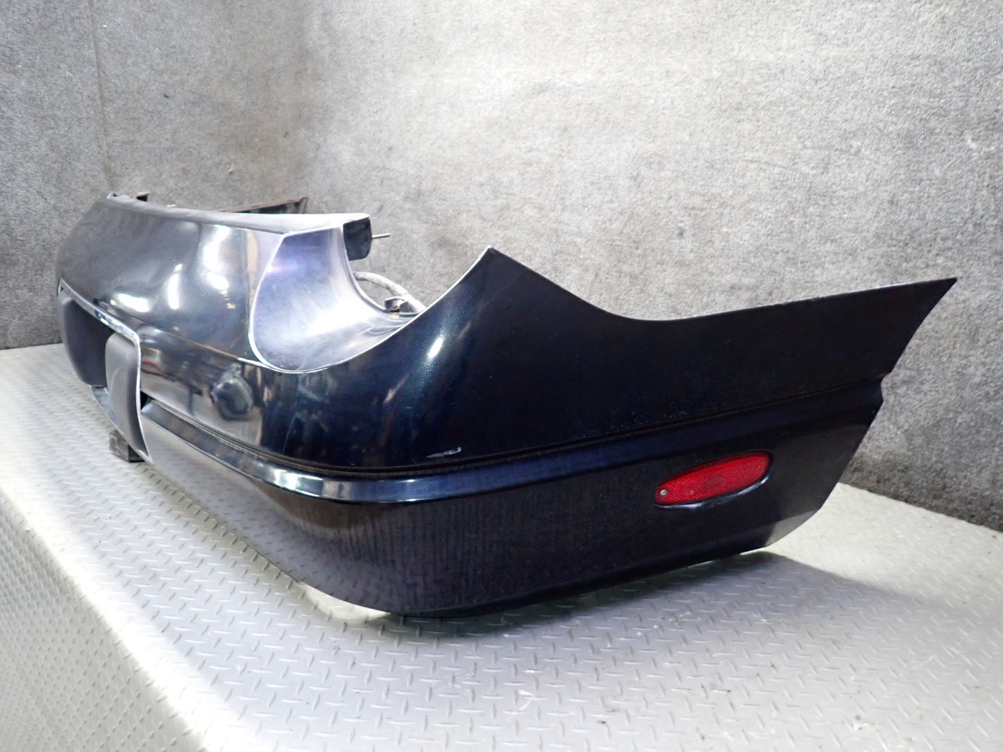 02-05 Ford Thunderbird Rear Bumper Cover Maroon Ebony OEM