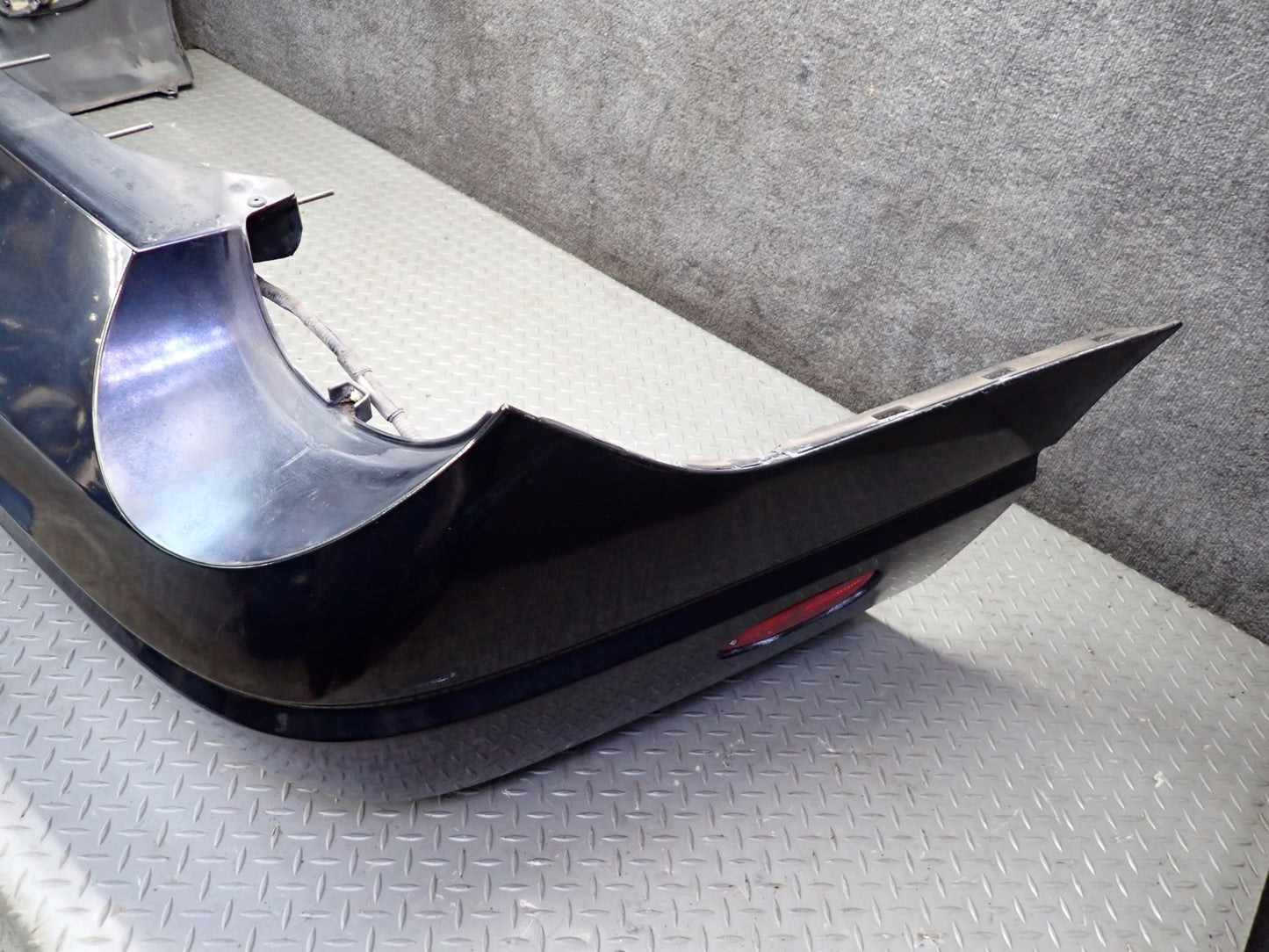 02-05 Ford Thunderbird Rear Bumper Cover Maroon Ebony OEM