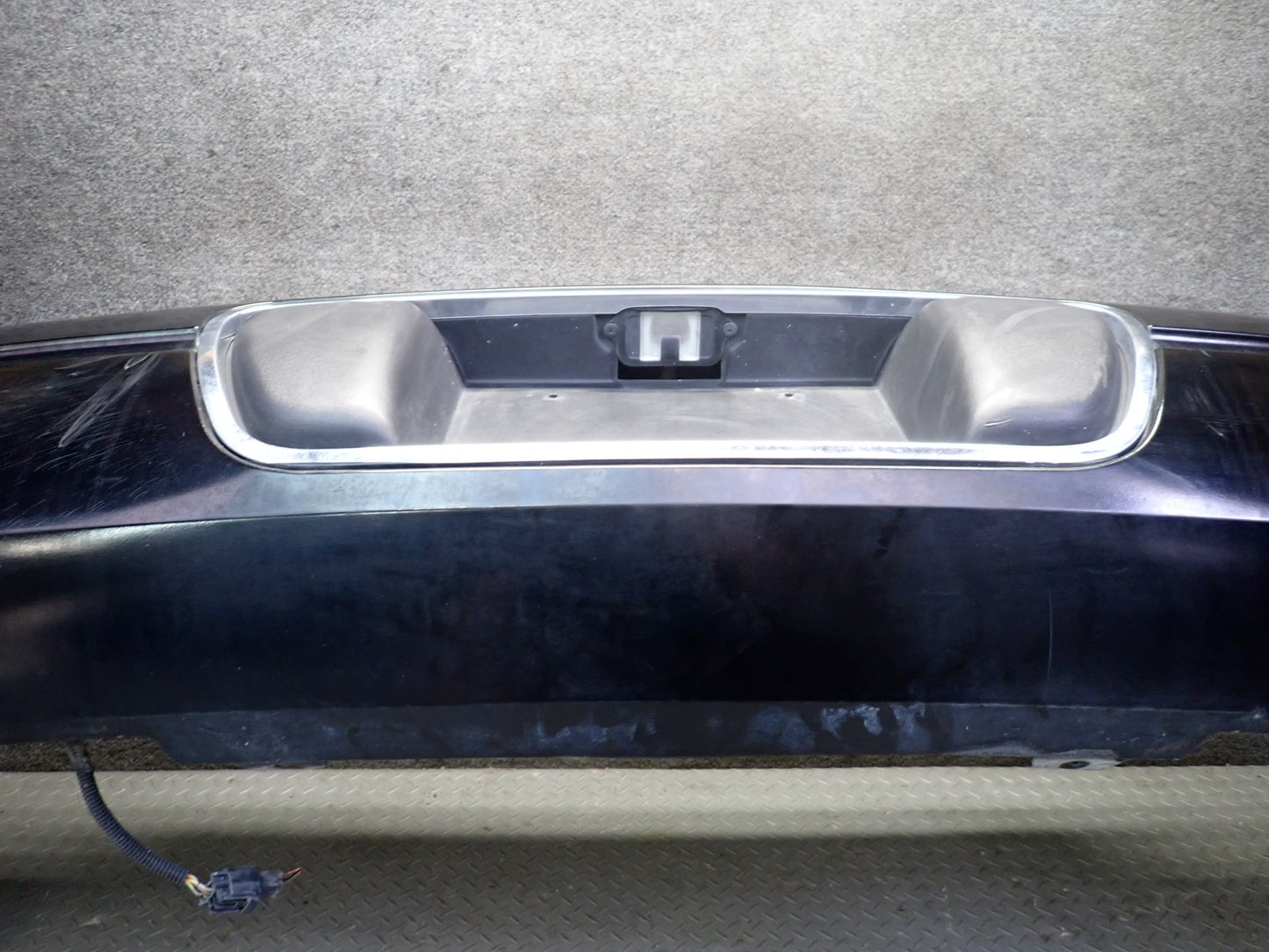 02-05 Ford Thunderbird Rear Bumper Cover Maroon Ebony OEM