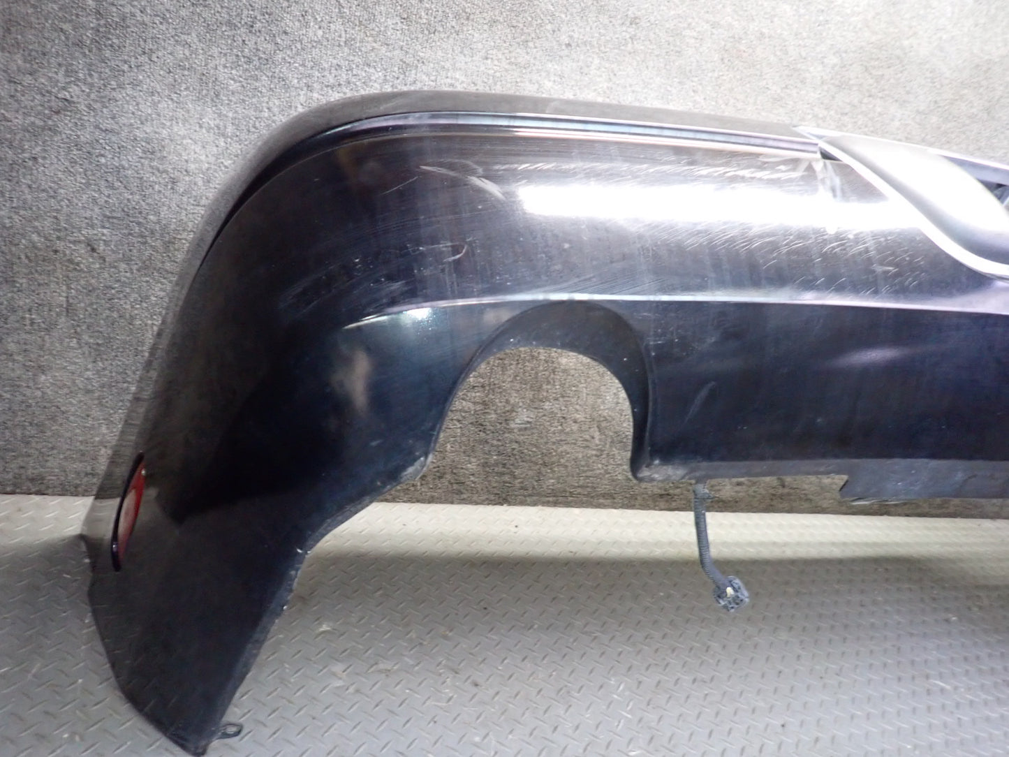 02-05 Ford Thunderbird Rear Bumper Cover Maroon Ebony OEM