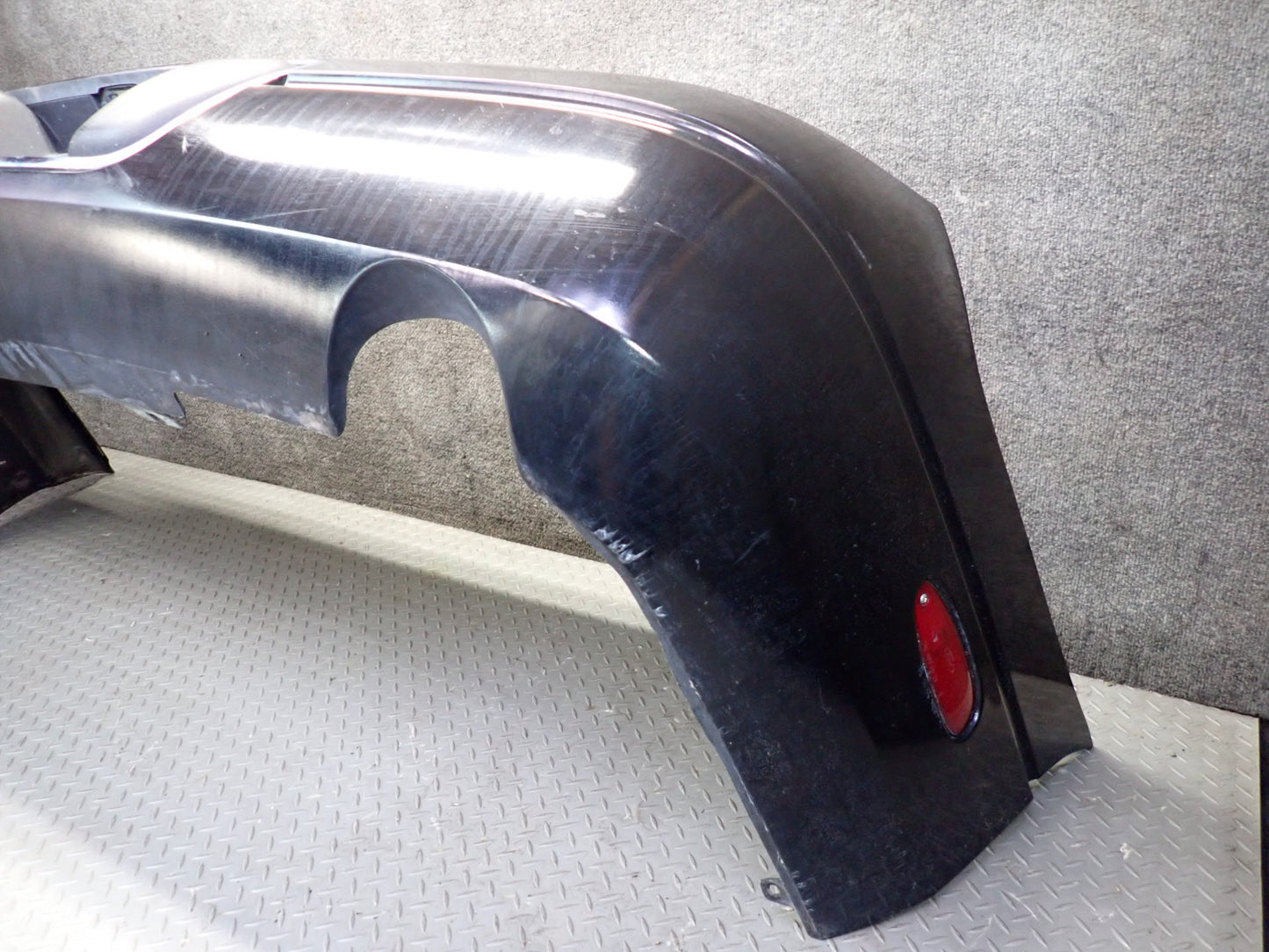 02-05 Ford Thunderbird Rear Bumper Cover Maroon Ebony OEM