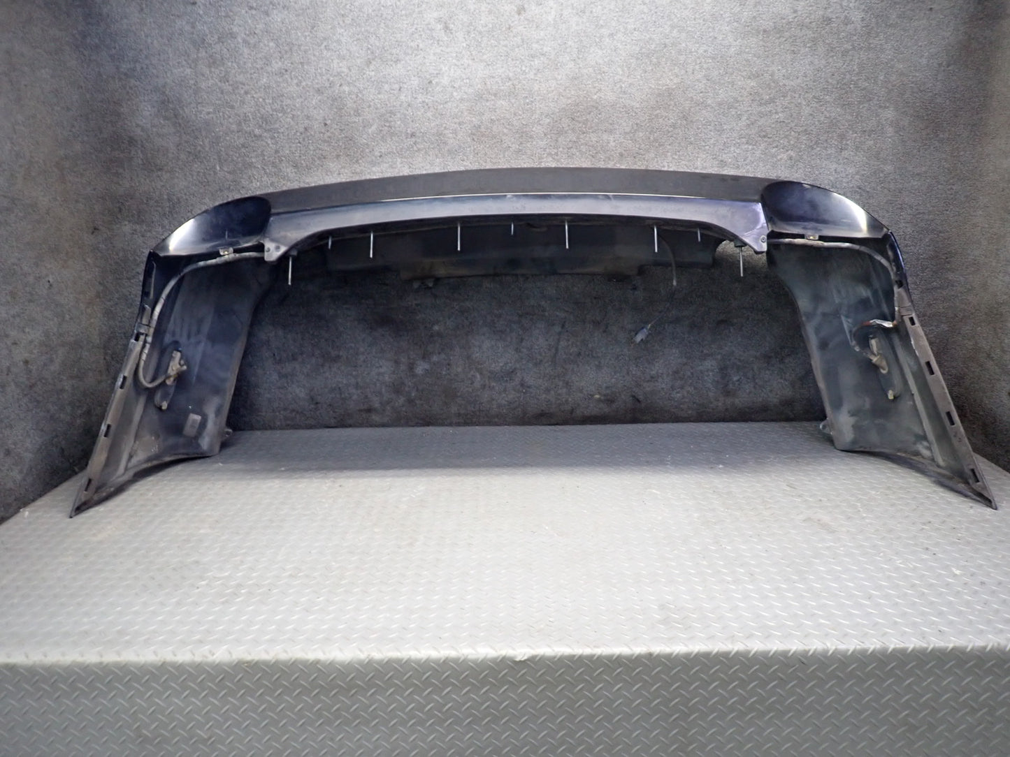 02-05 Ford Thunderbird Rear Bumper Cover Maroon Ebony OEM