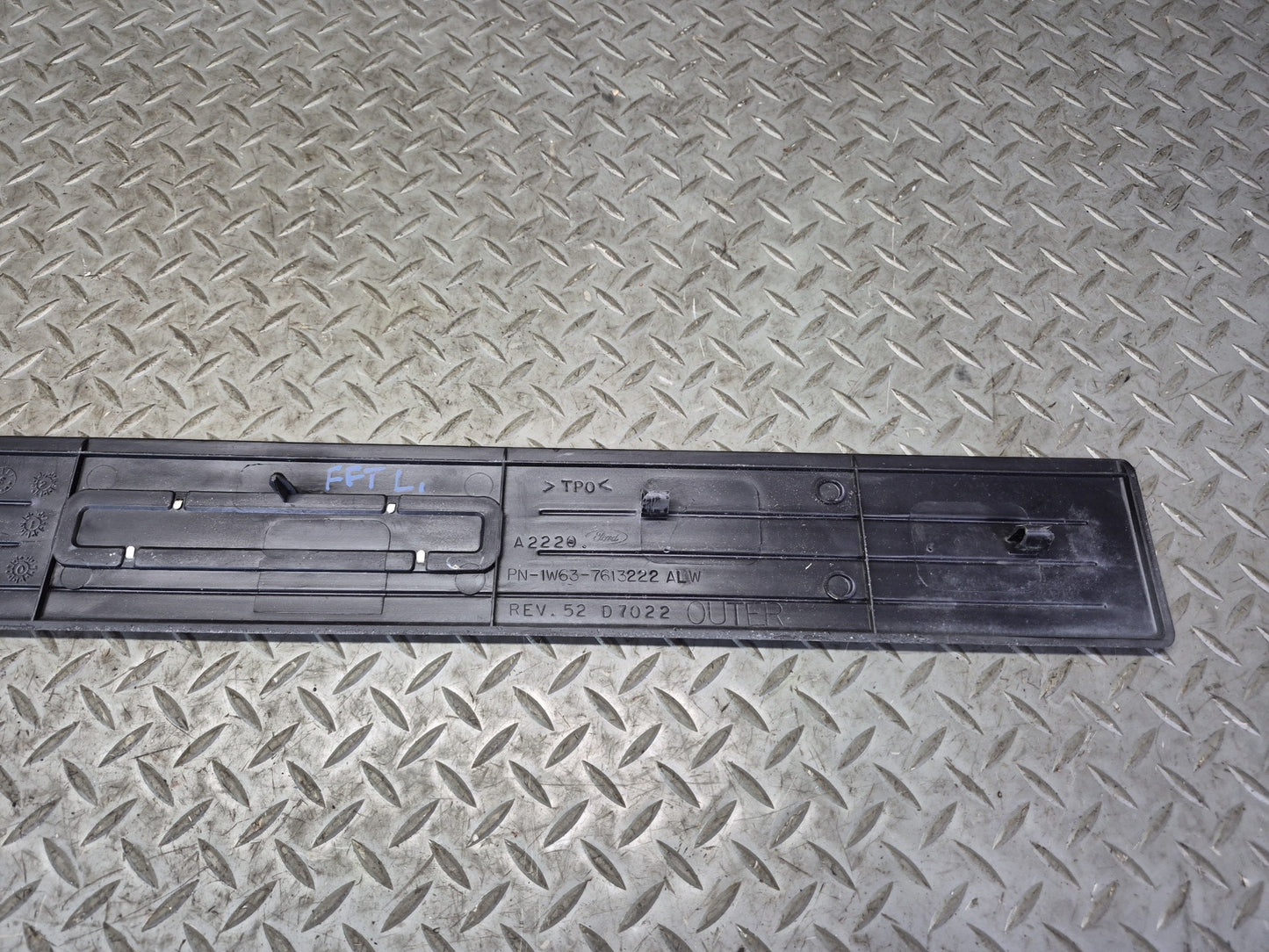 02-05 Ford Thunderbird Set of 2 Left & Right Door Sill Plate Trim OEM