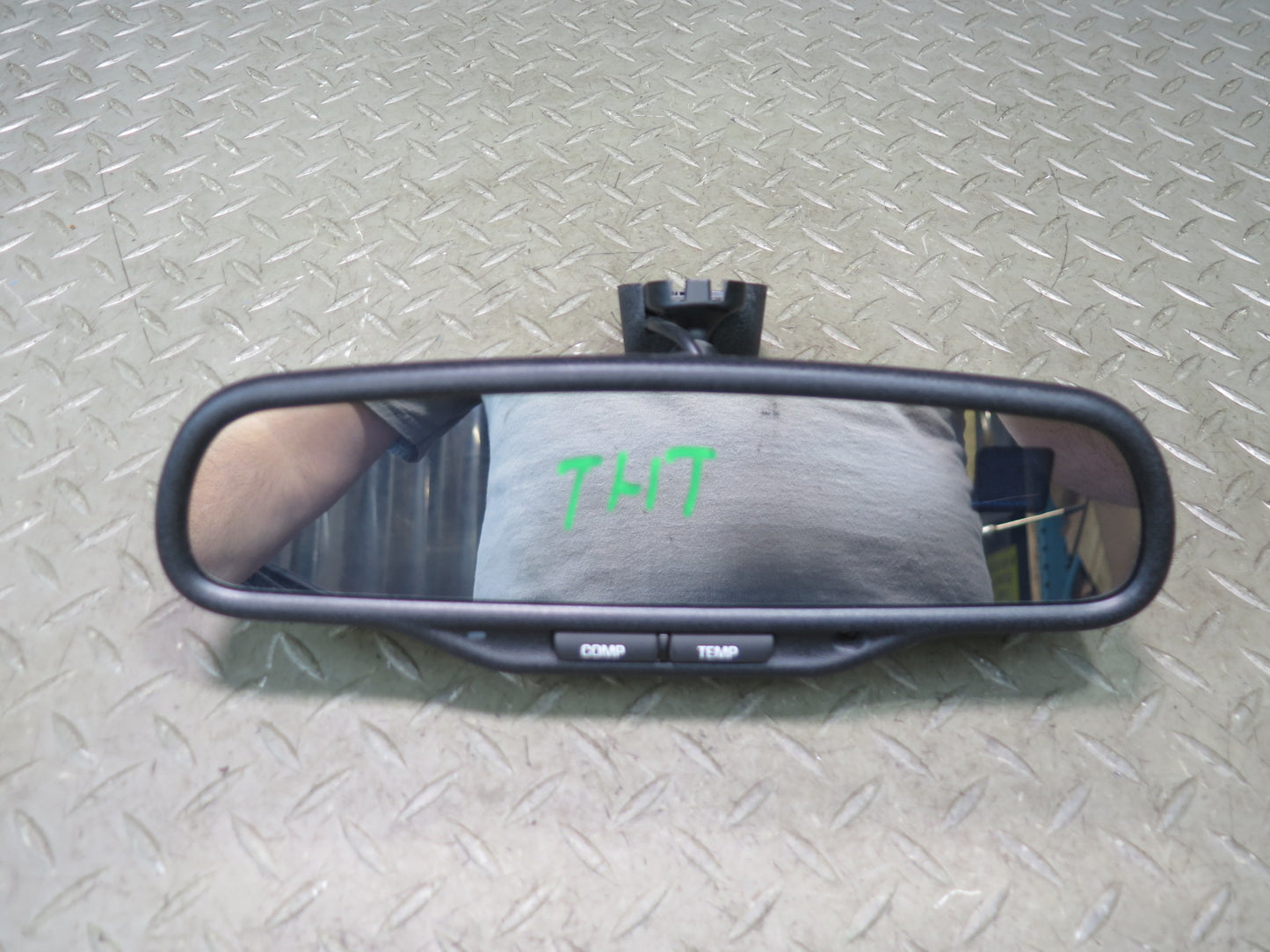 2003-2009 Hummer H2 Auto Dim Interior Rear View Mirror 15075034