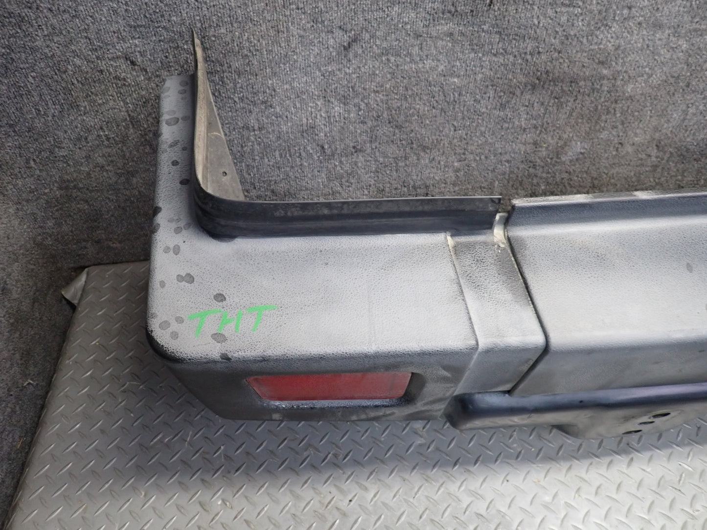 2003-2005 Hummer H2 Rear Bumper Cover Black w Lights