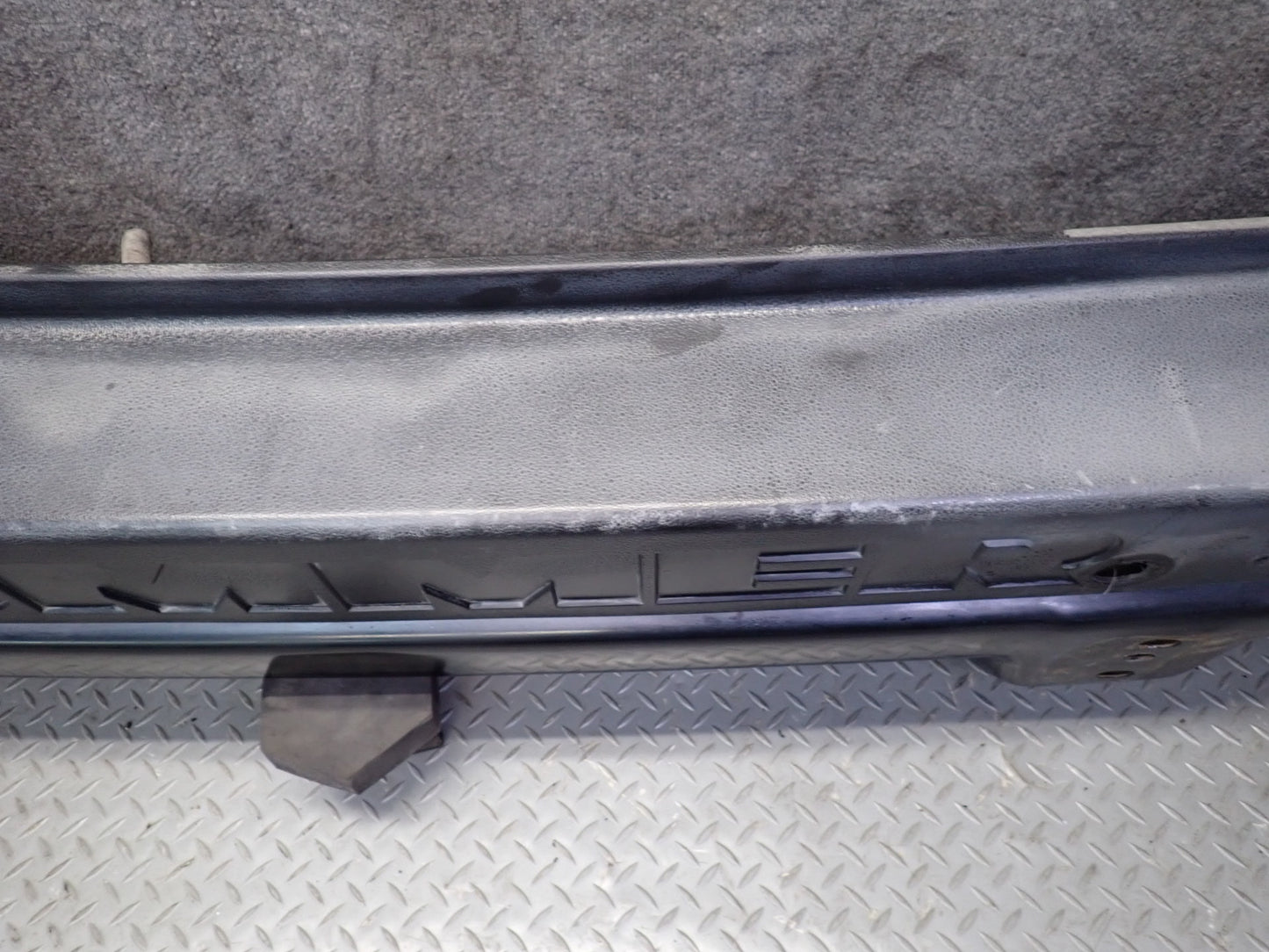 2003-2005 Hummer H2 Rear Bumper Cover Black w Lights