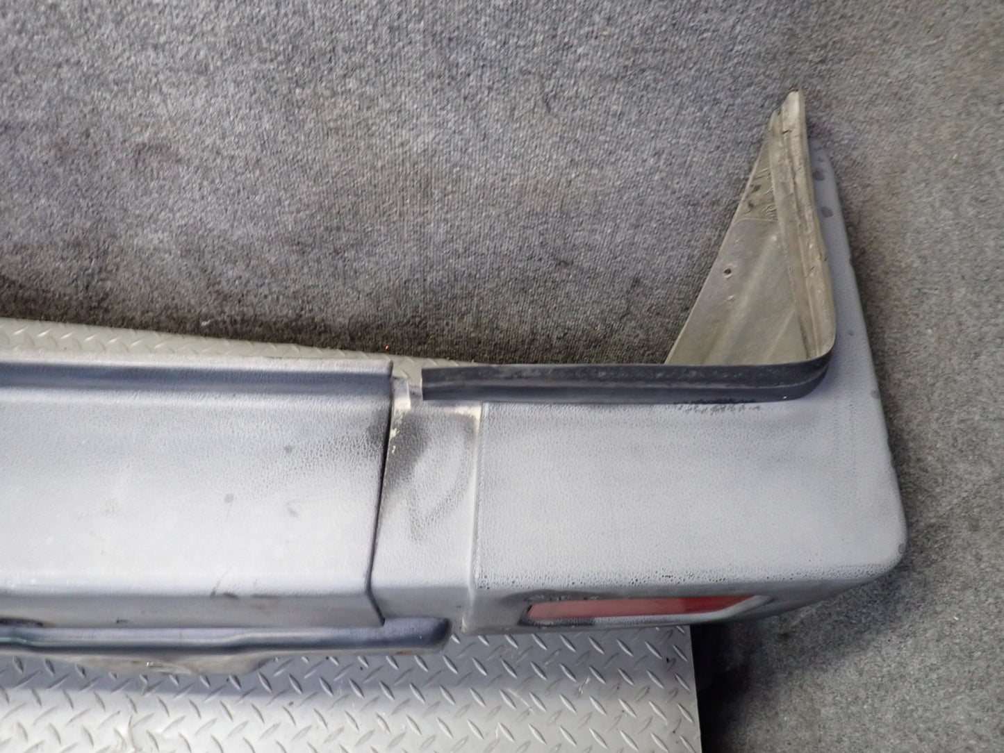 2003-2005 Hummer H2 Rear Bumper Cover Black w Lights