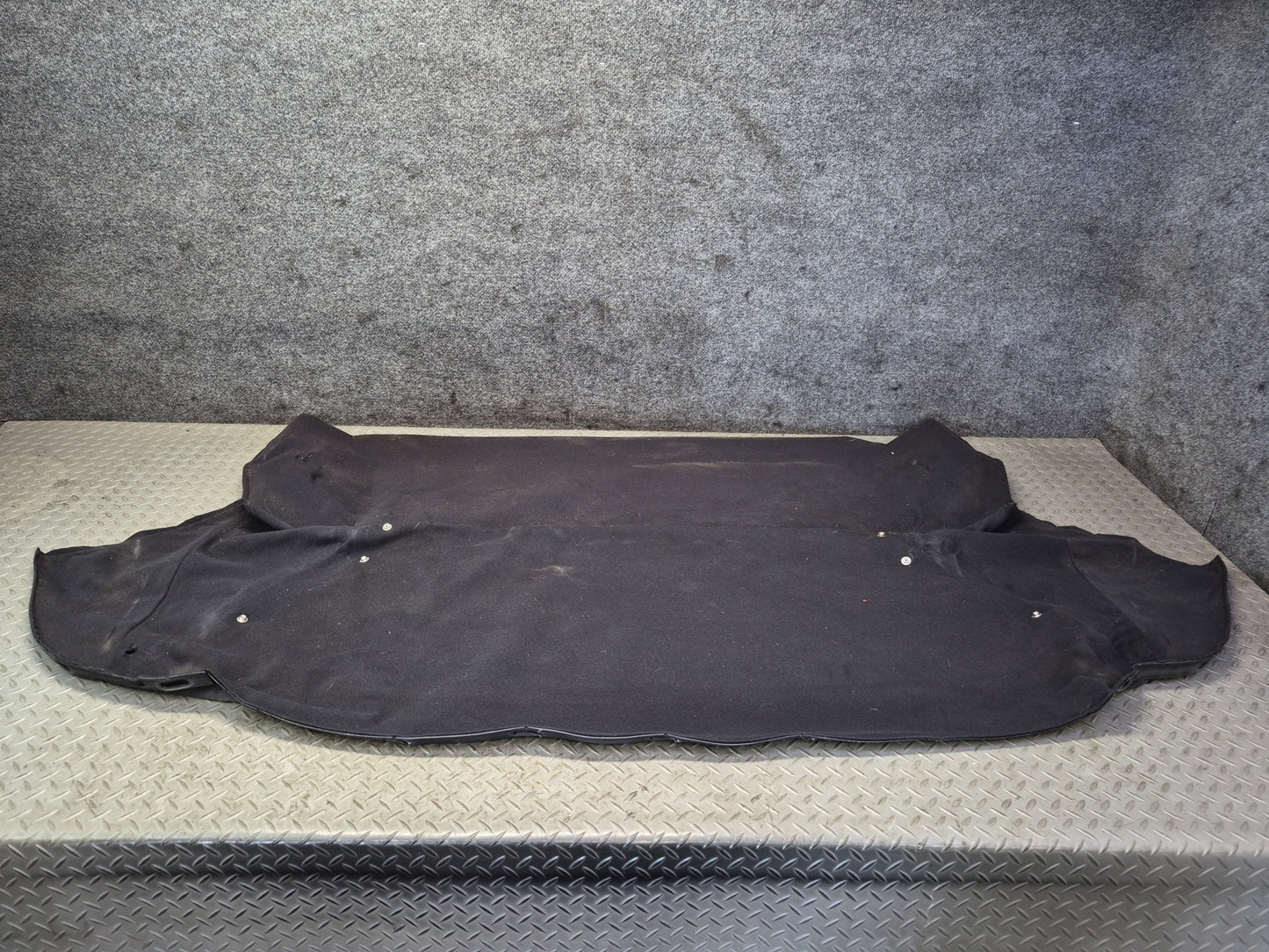 02-05 Ford Thunderbird Soft TOP Under Boot Rear Cover Black OEM