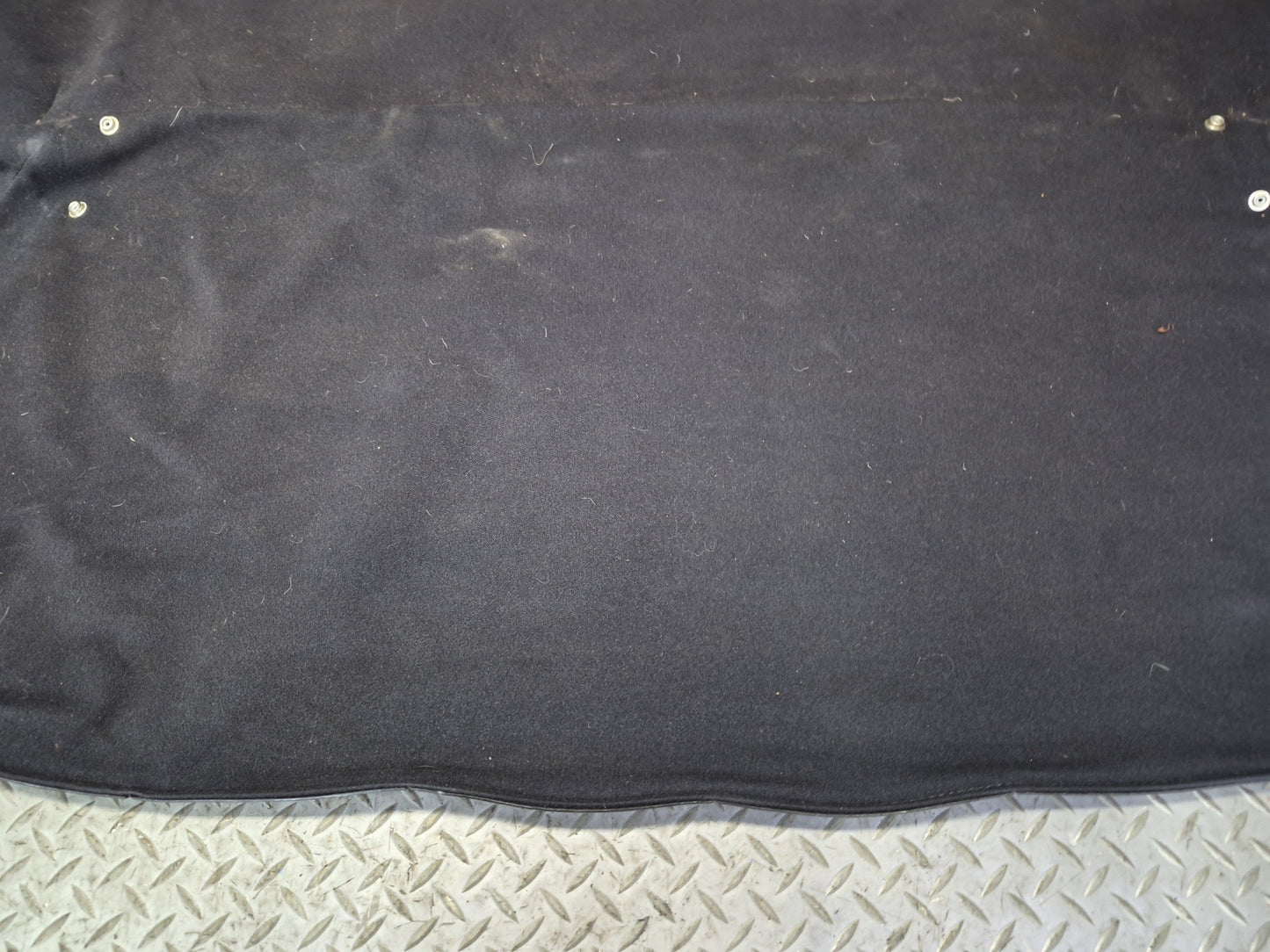 02-05 Ford Thunderbird Soft TOP Under Boot Rear Cover Black OEM