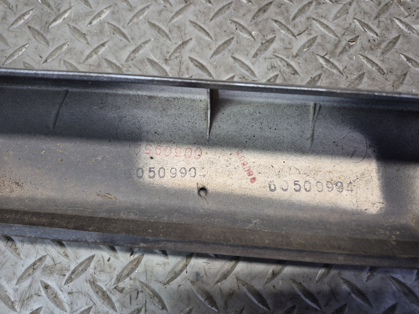 84-86 Nissan Z31 300ZX 2+0 Right Side Skirt Rocker Panel Molding Blue OEM