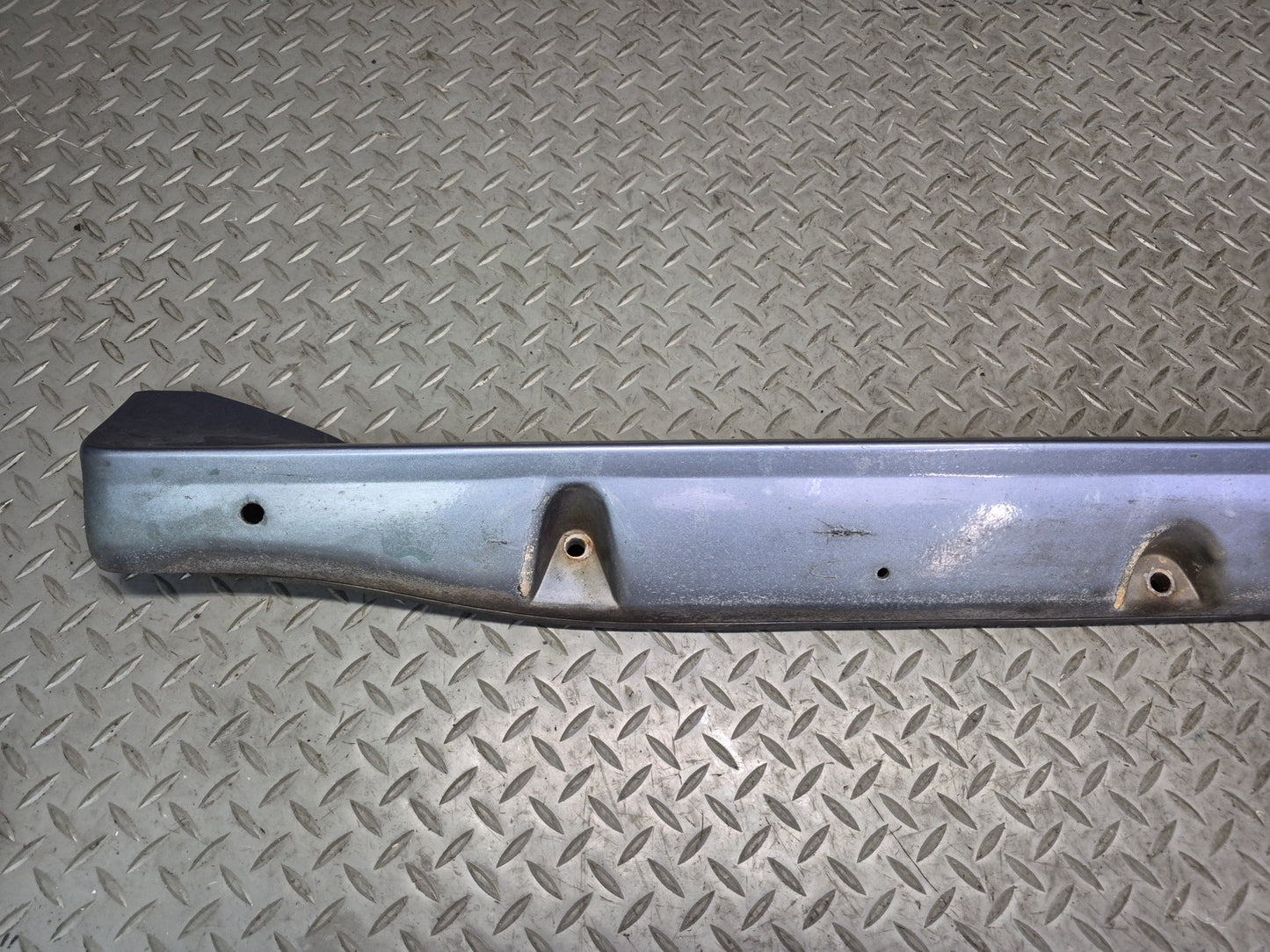 84-86 Nissan Z31 300ZX 2+0 Right Side Skirt Rocker Panel Molding Blue OEM