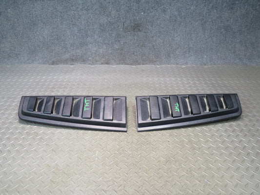 2003-2009 Hummer H2 Rear Upper Tail Light Air Vent Applique Trim Grille Set of 2