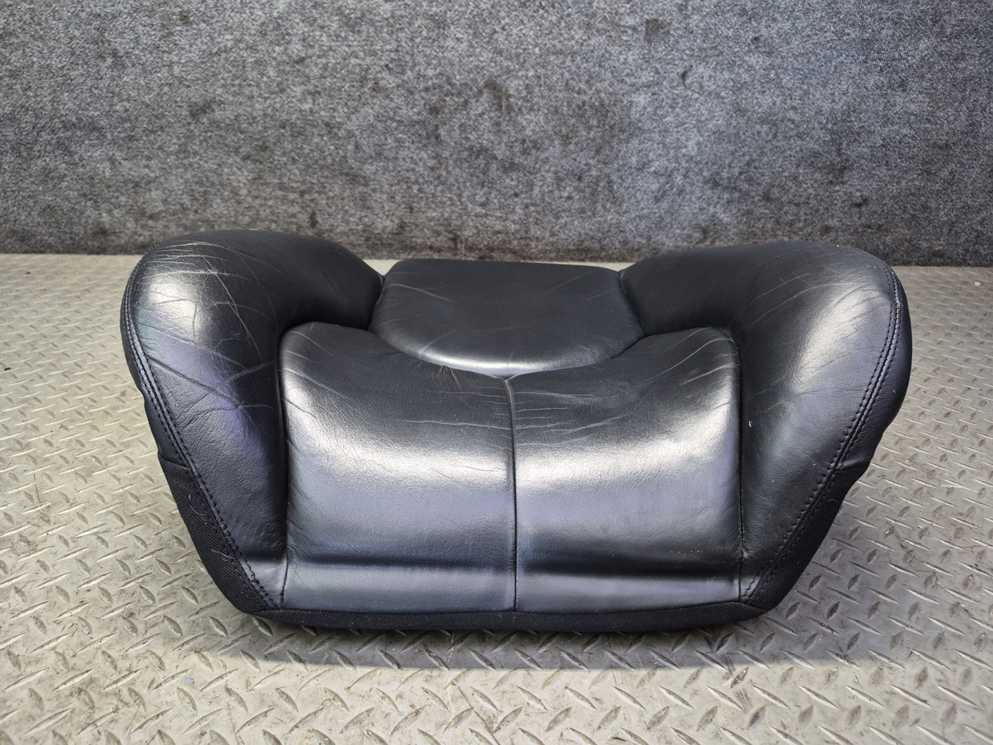 96-02 Mercedes R129 SL500 Front Right Seat Upper Backrest Leather Cushion OEM