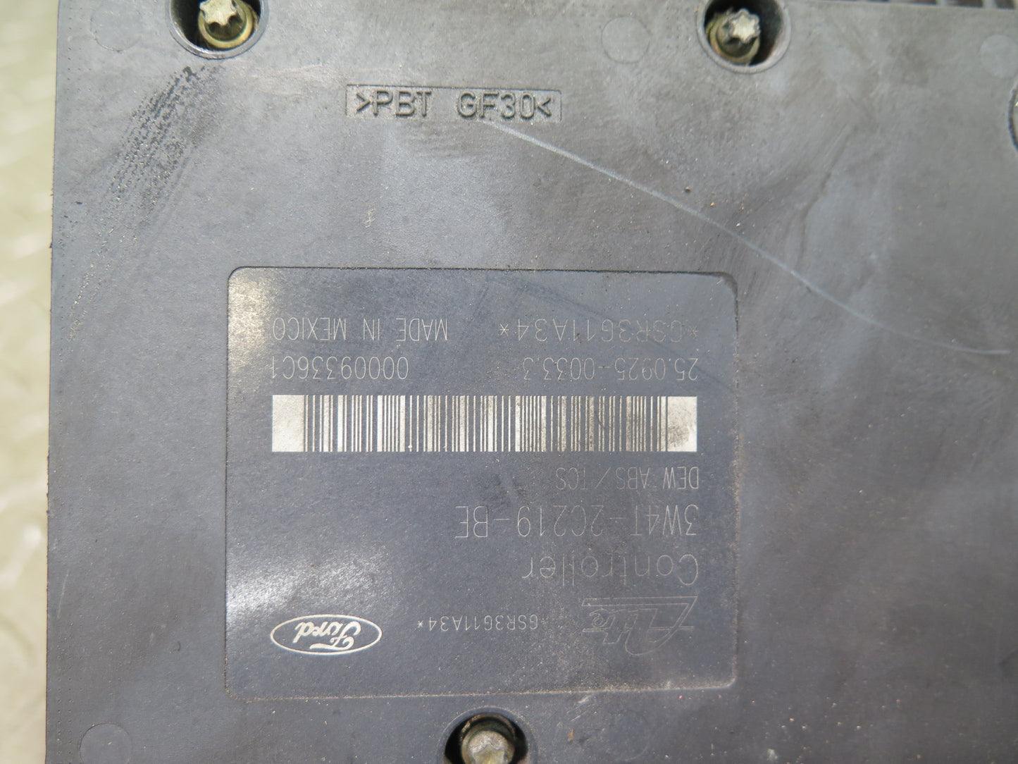 02-05 Ford Thunderbird Anti Lock Brake ABS Pump Module 3W4T-2C219-BE OEM