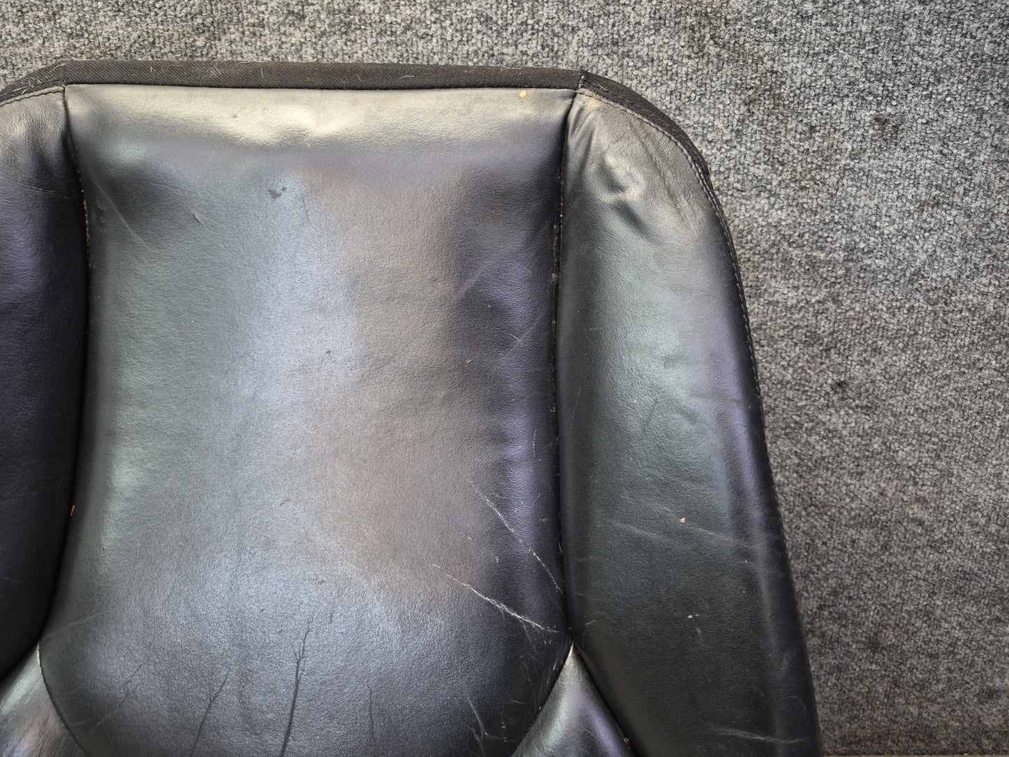 96-02 Mercedes R129 SL500 Front Right Seat Lower Leather Cushion OEM