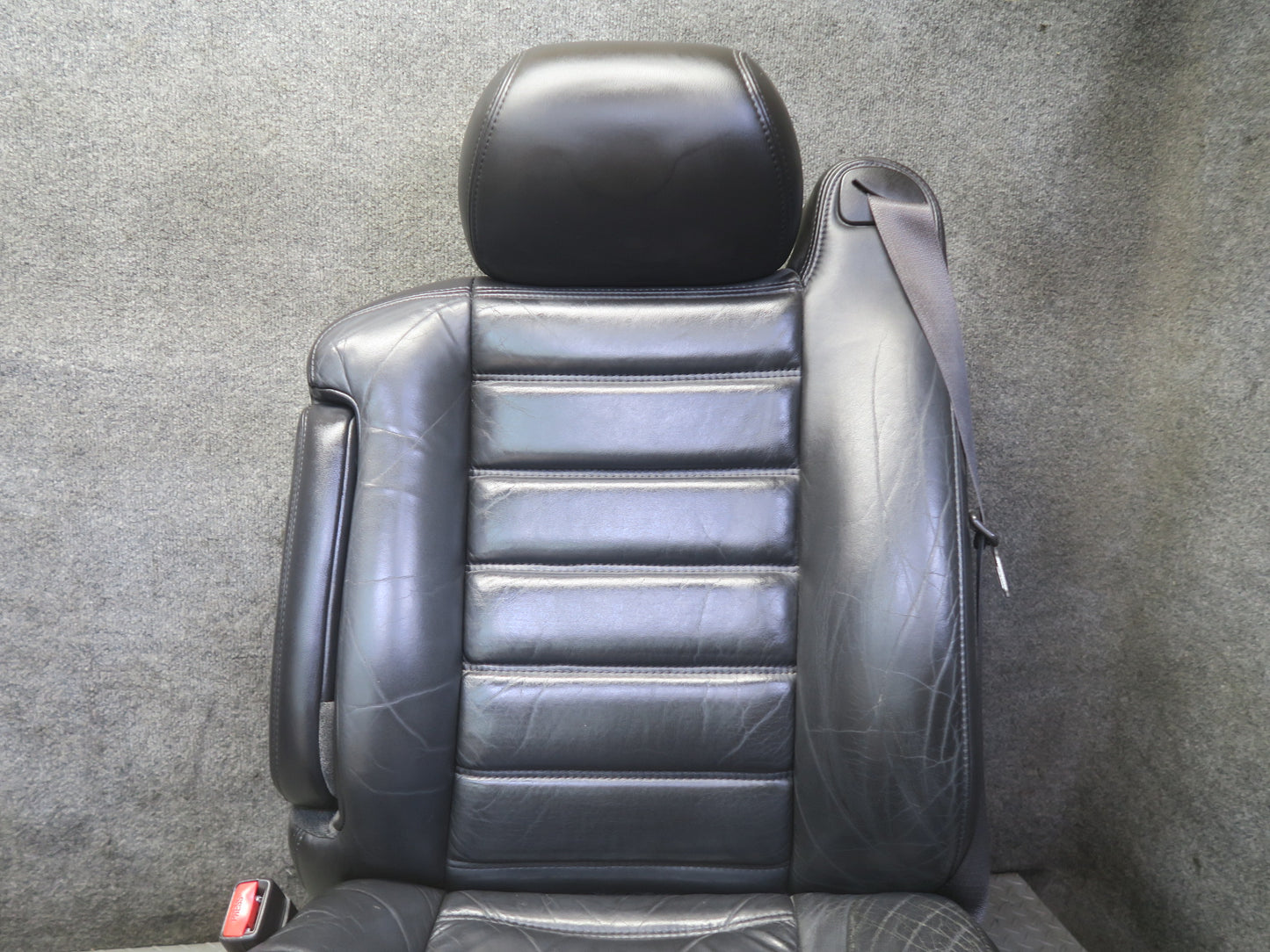 2005-2007 Hummer H2 Front Left & Right Leather Seat Black Set of 2