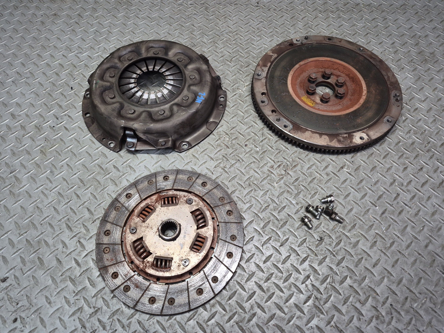 84-86 Nissan Z31 300ZX NA FS5W71C M/T Manual Transmission Clutch KIT Set OEM