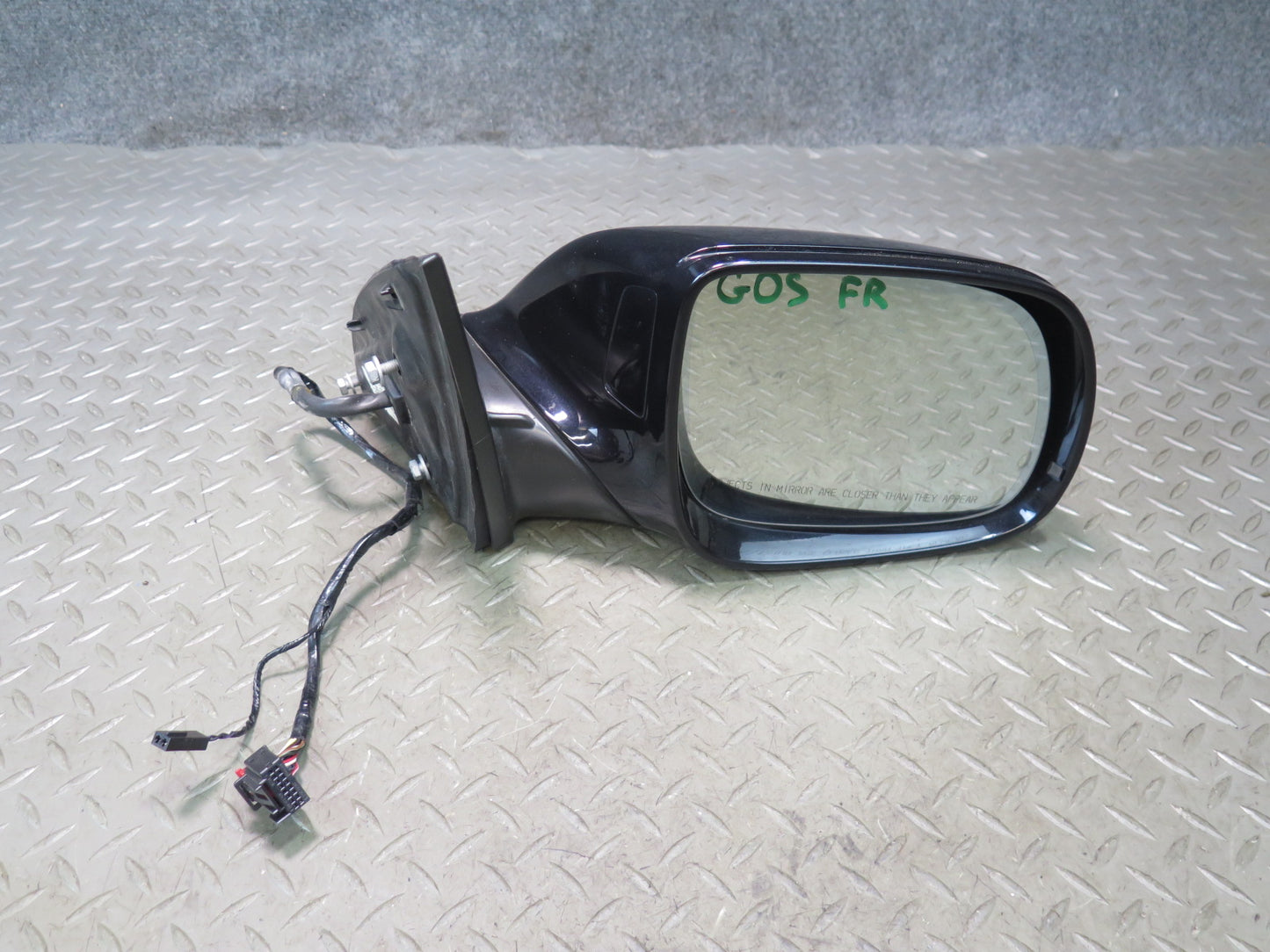 10-15 Audi Q7 4L Right Door Side View Power Heat Memory Exterior Mirror OEM