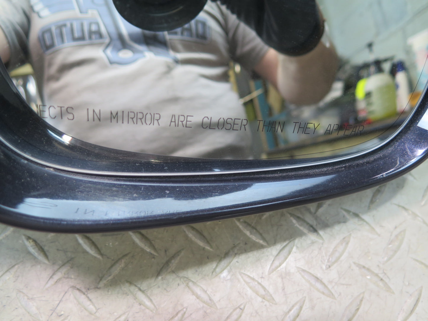 10-15 Audi Q7 4L Right Door Side View Power Heat Memory Exterior Mirror OEM