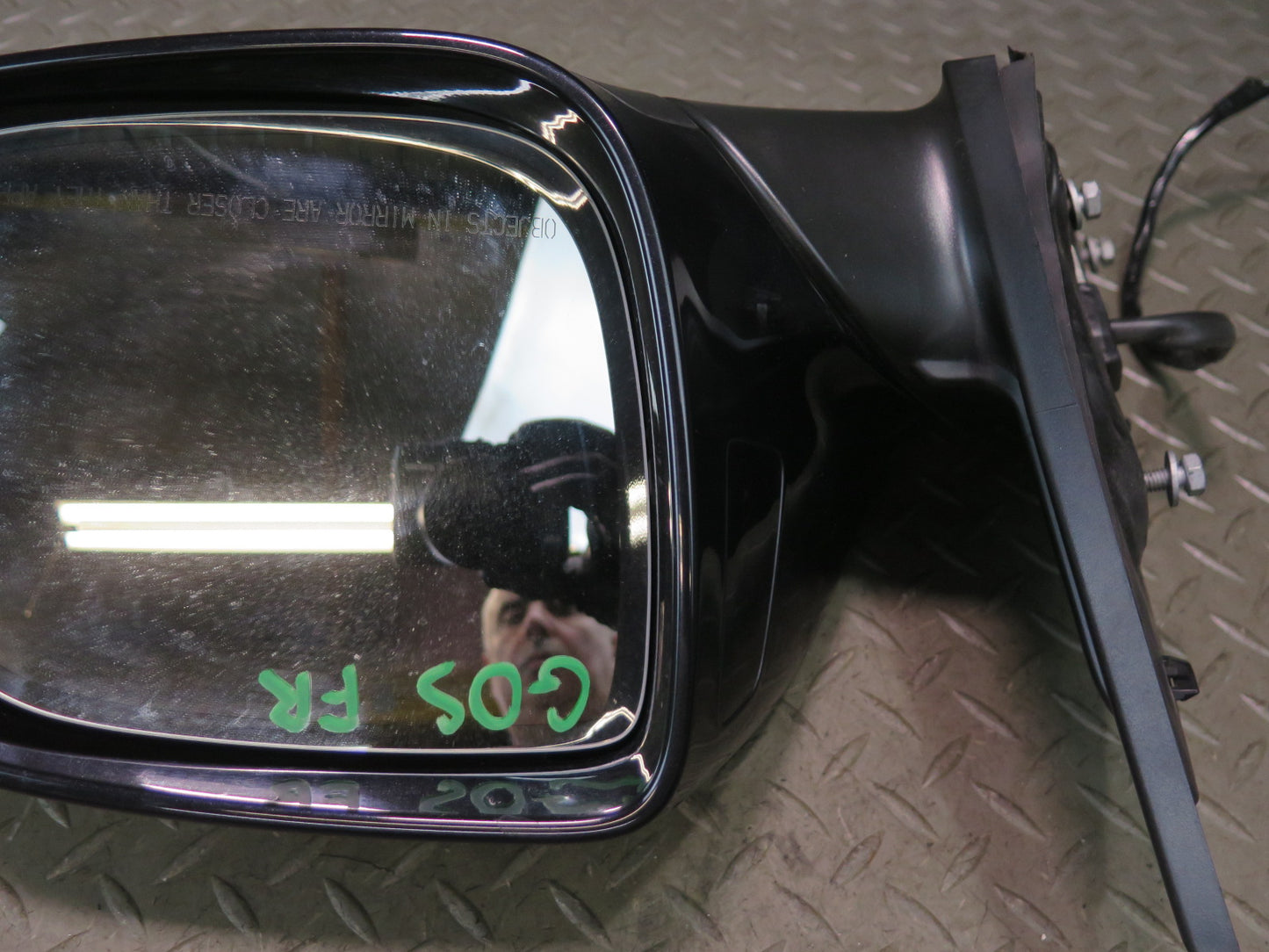 10-15 Audi Q7 4L Right Door Side View Power Heat Memory Exterior Mirror OEM