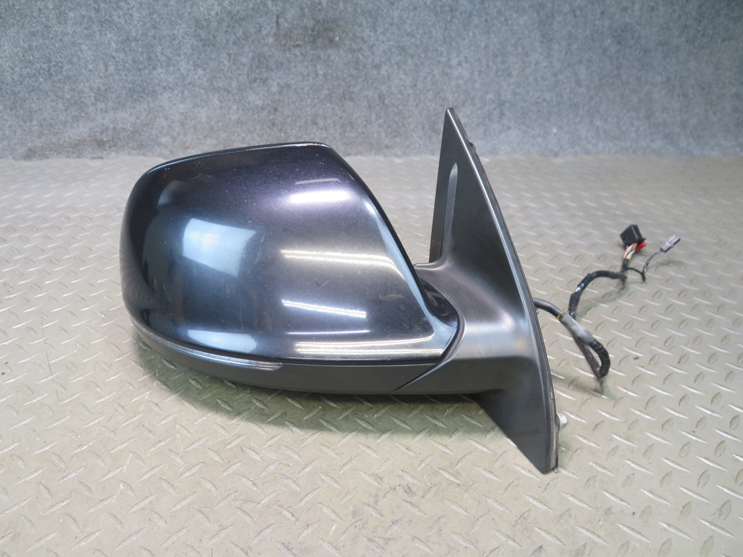 10-15 Audi Q7 4L Right Door Side View Power Heat Memory Exterior Mirror OEM