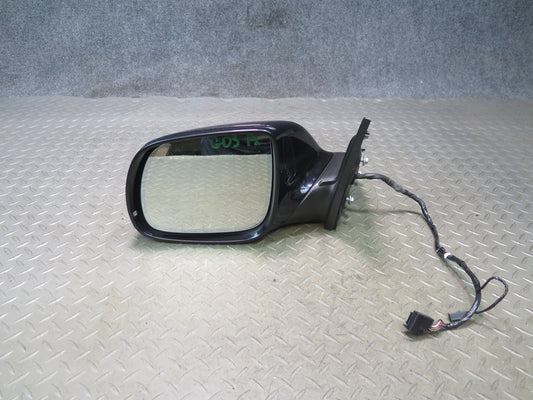 10-15 Audi Q7 4L Left Door Side View Power Heat Memory Exterior Mirror Black OEM